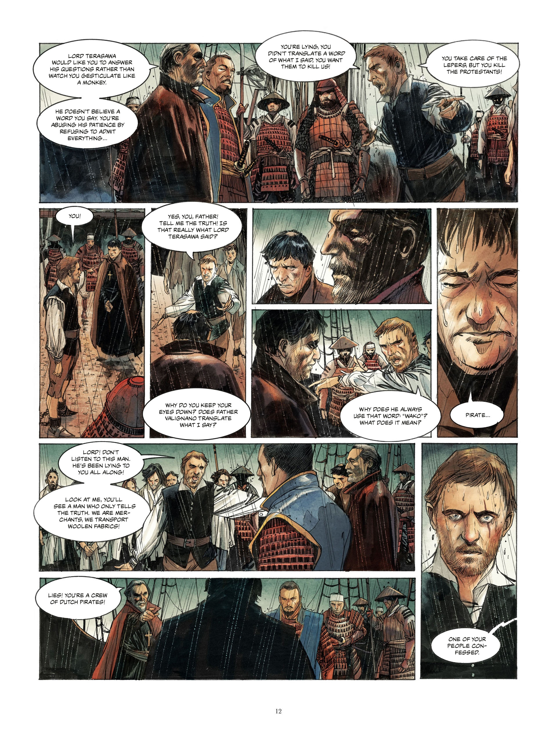 Read online William Adams, Samuraj comic -  Issue #1 - 12