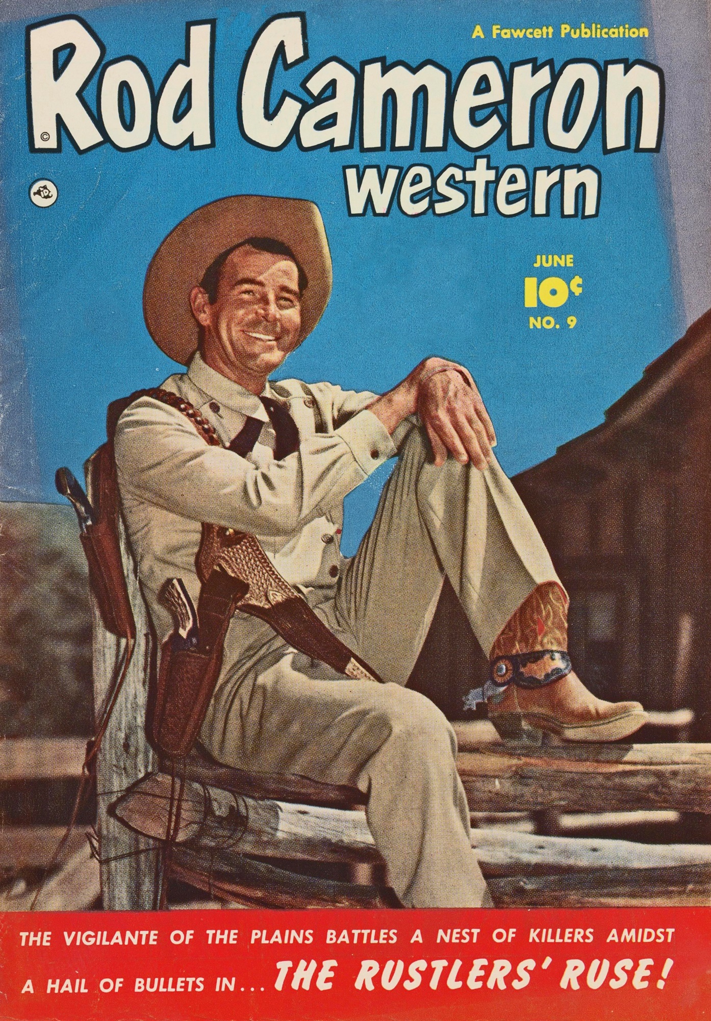 Read online Rod Cameron Western comic -  Issue #9 - 1