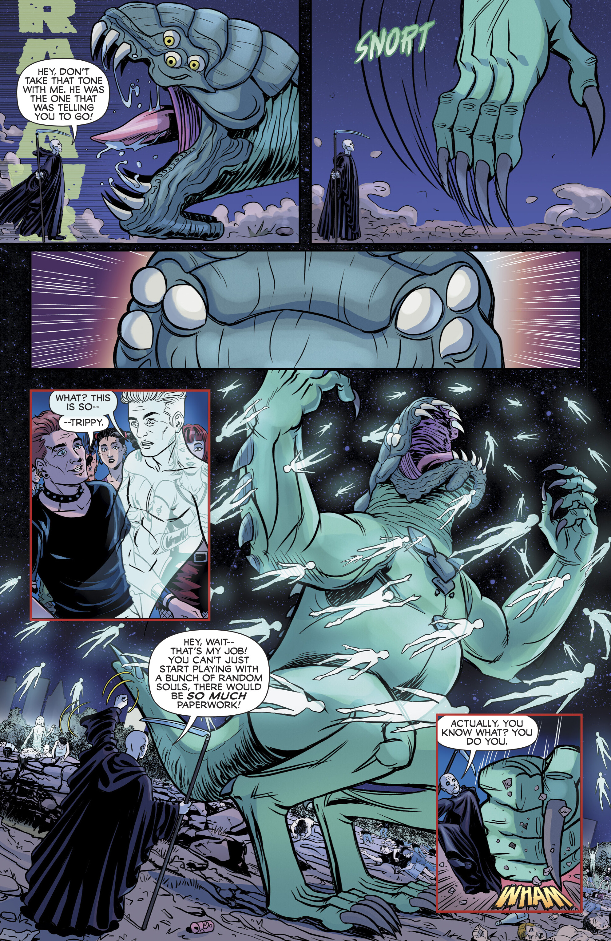 Read online Bill & Ted Present Death comic -  Issue # Full - 20