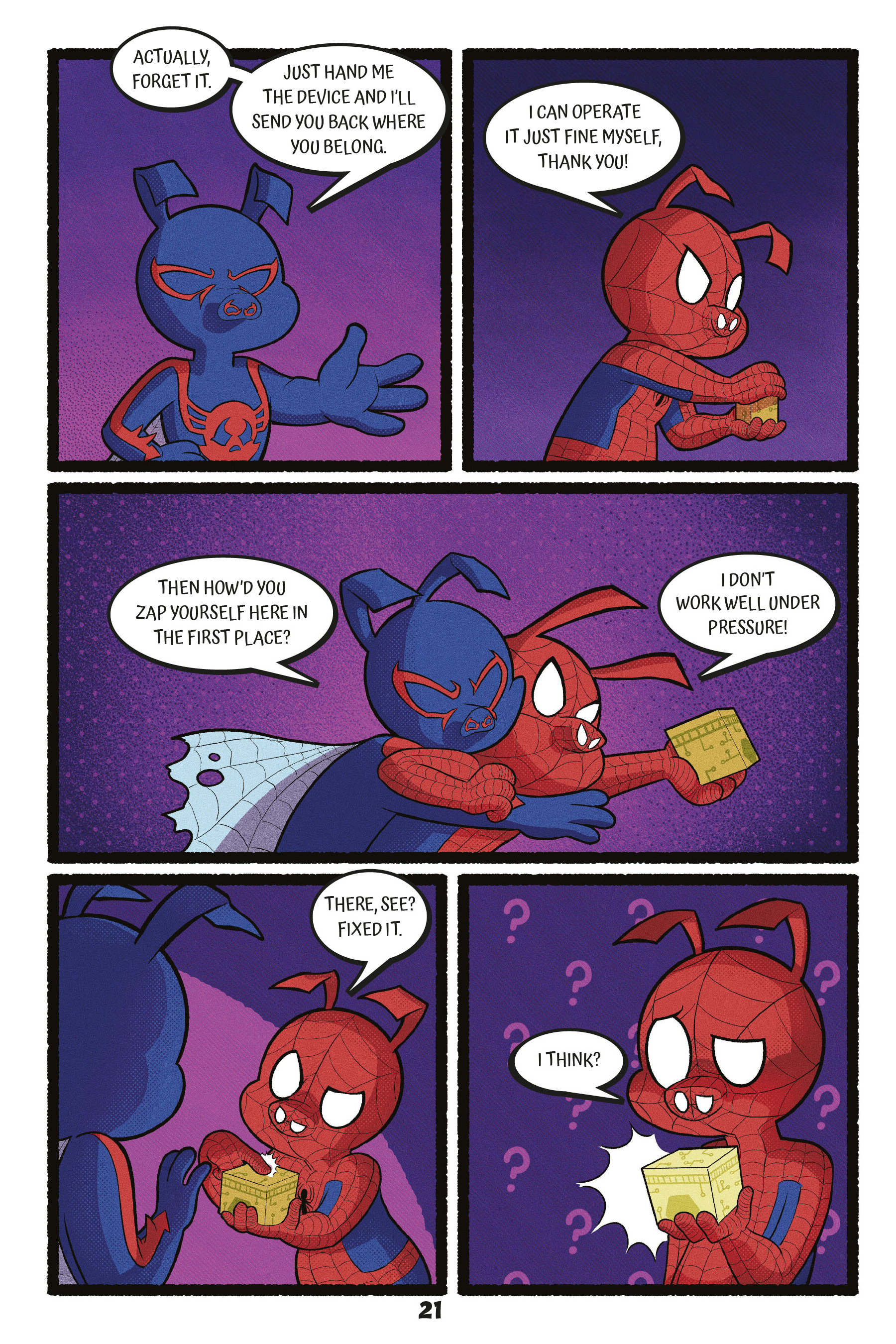 Read online Spider-Ham: A Pig in Time comic -  Issue # TPB - 24