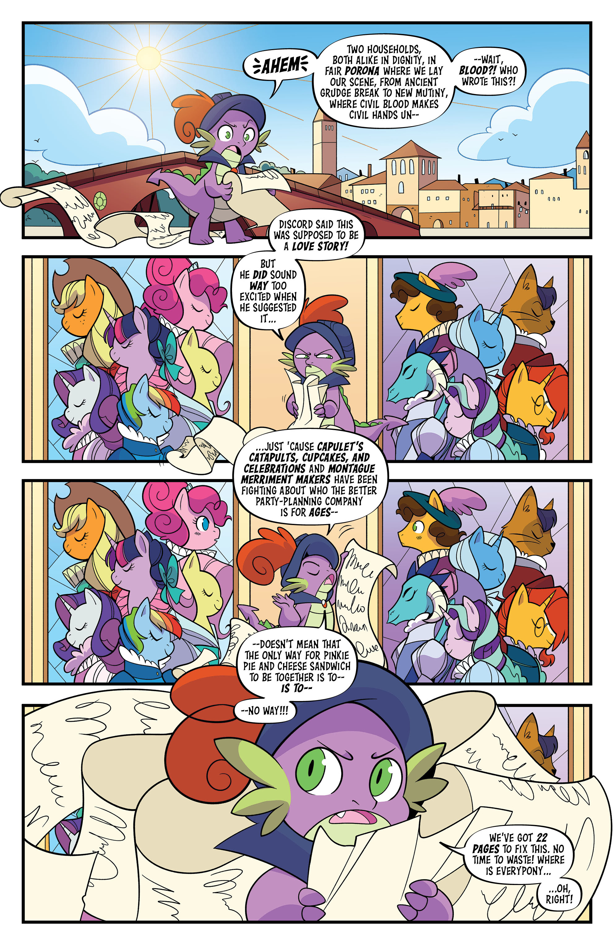 Read online My Little Pony: Valentine's Day Special, Romeo & Juliet comic -  Issue # Full - 3