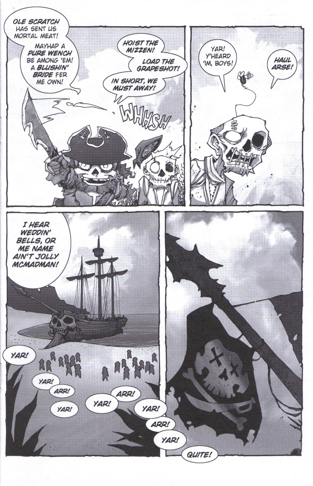 Read online Ghost Pirates Vs. Ghost Ninjas comic -  Issue # Full - 7
