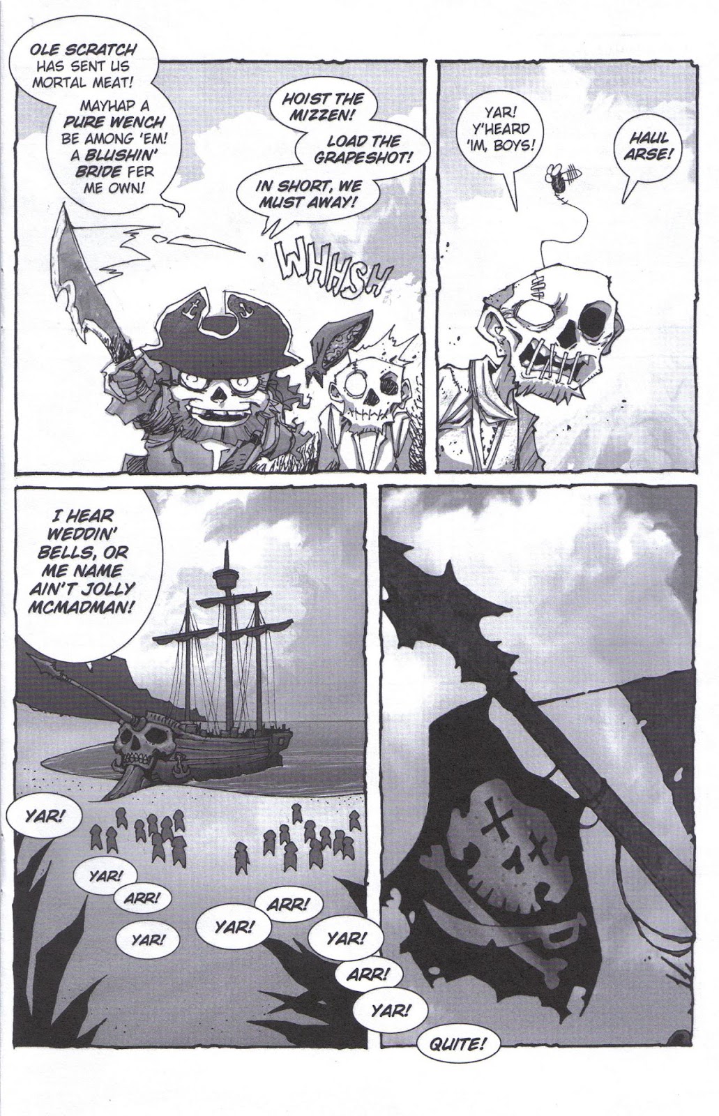 Ghost Pirates Vs. Ghost Ninjas issue Full - Page 7