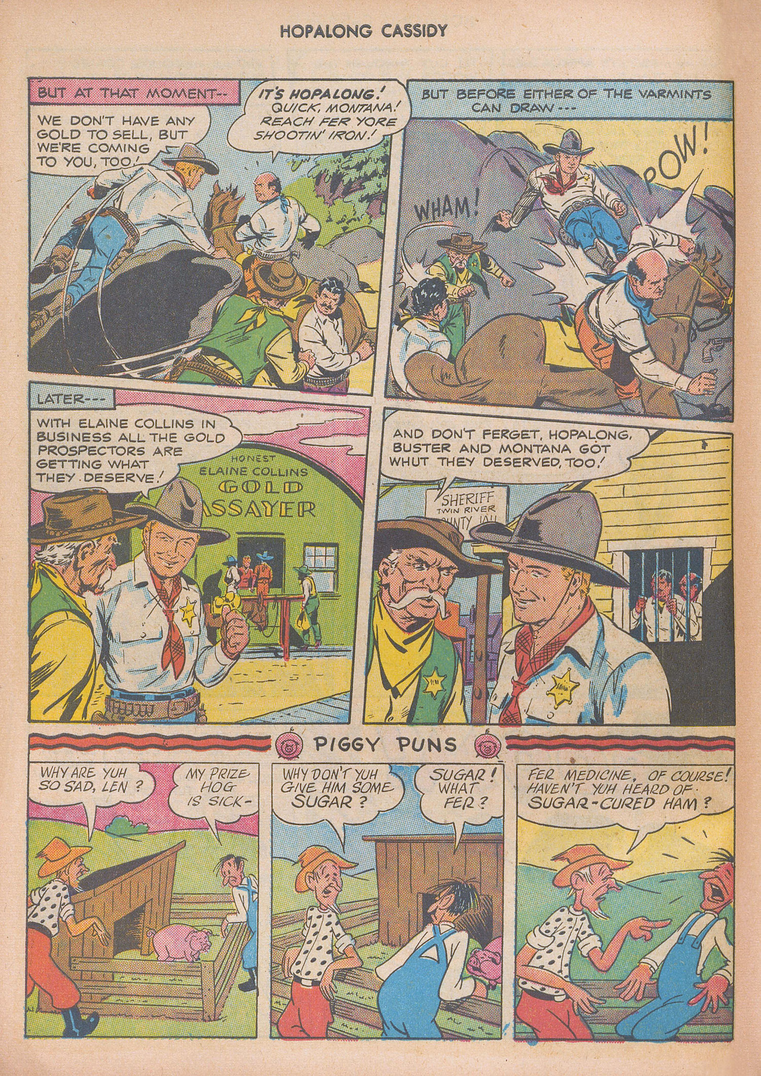 Read online Hopalong Cassidy comic -  Issue #8 - 12