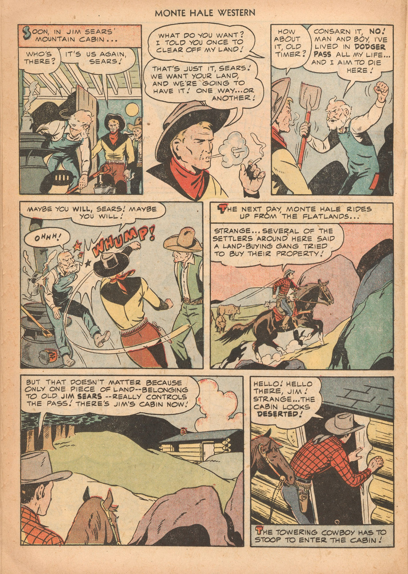 Read online Monte Hale Western comic -  Issue #43 - 28