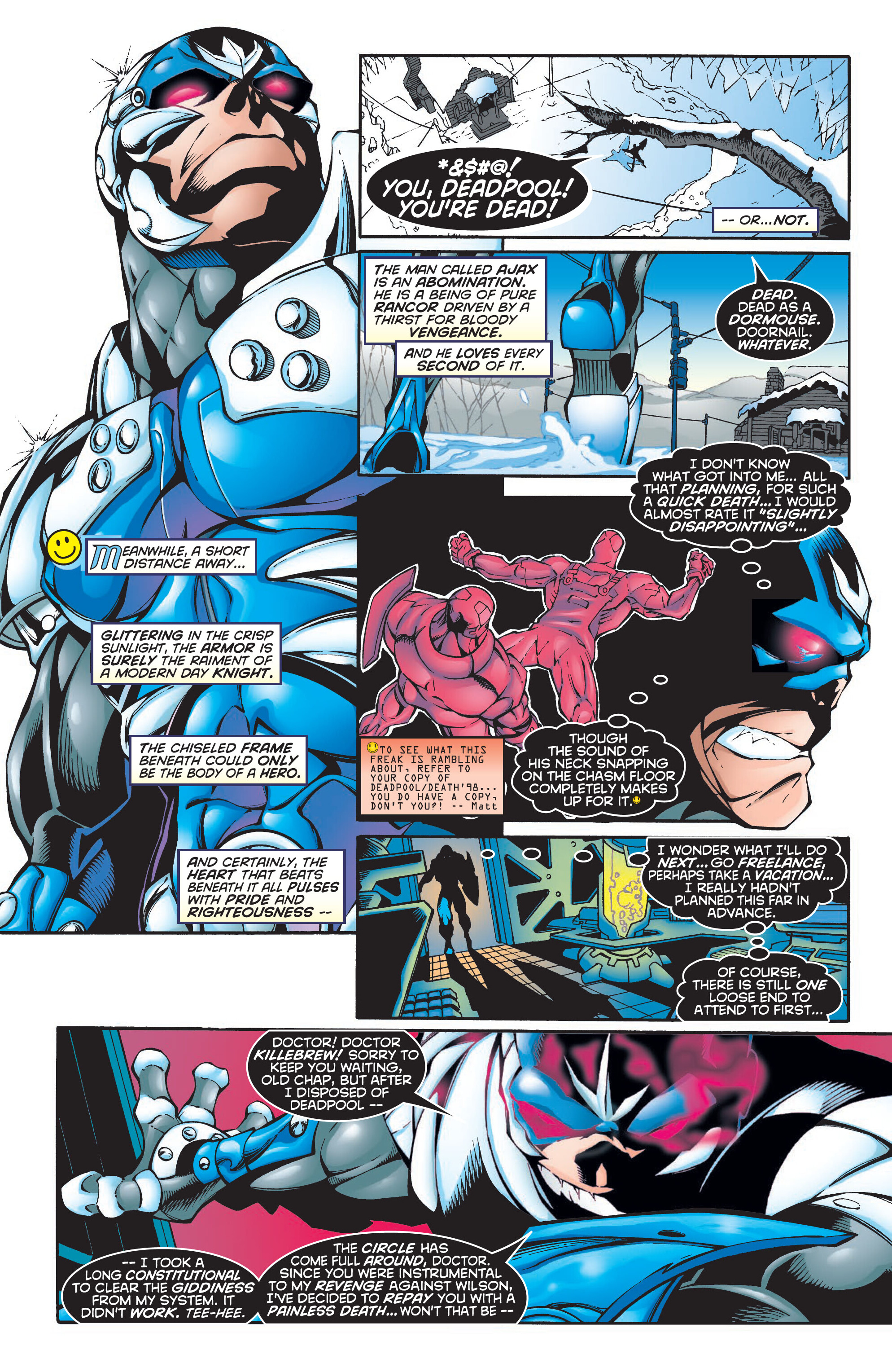 Read online Deadpool Epic Collection comic -  Issue # Drowning Man (Part 4) - 10