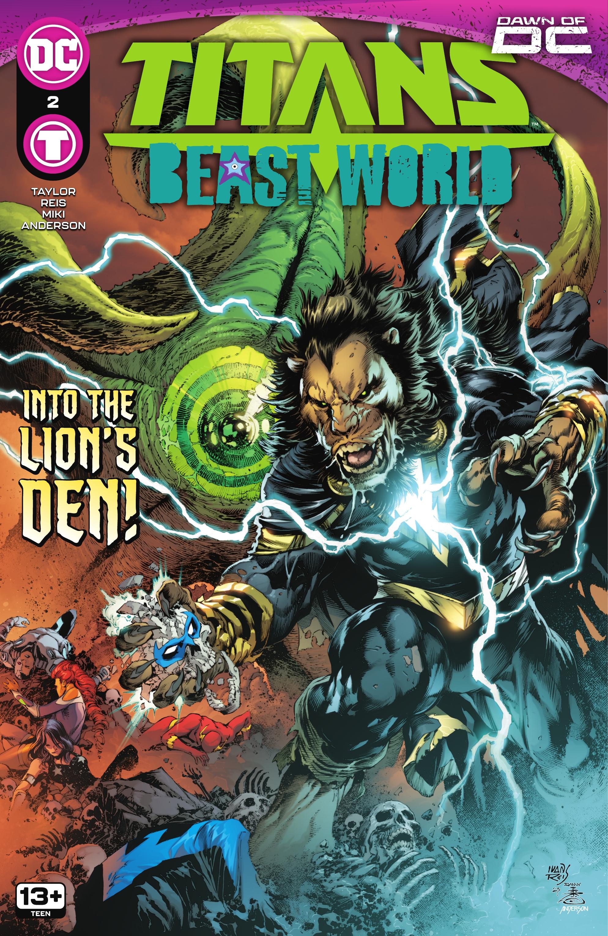 Read online Titans: Beast World comic -  Issue #2 - 1