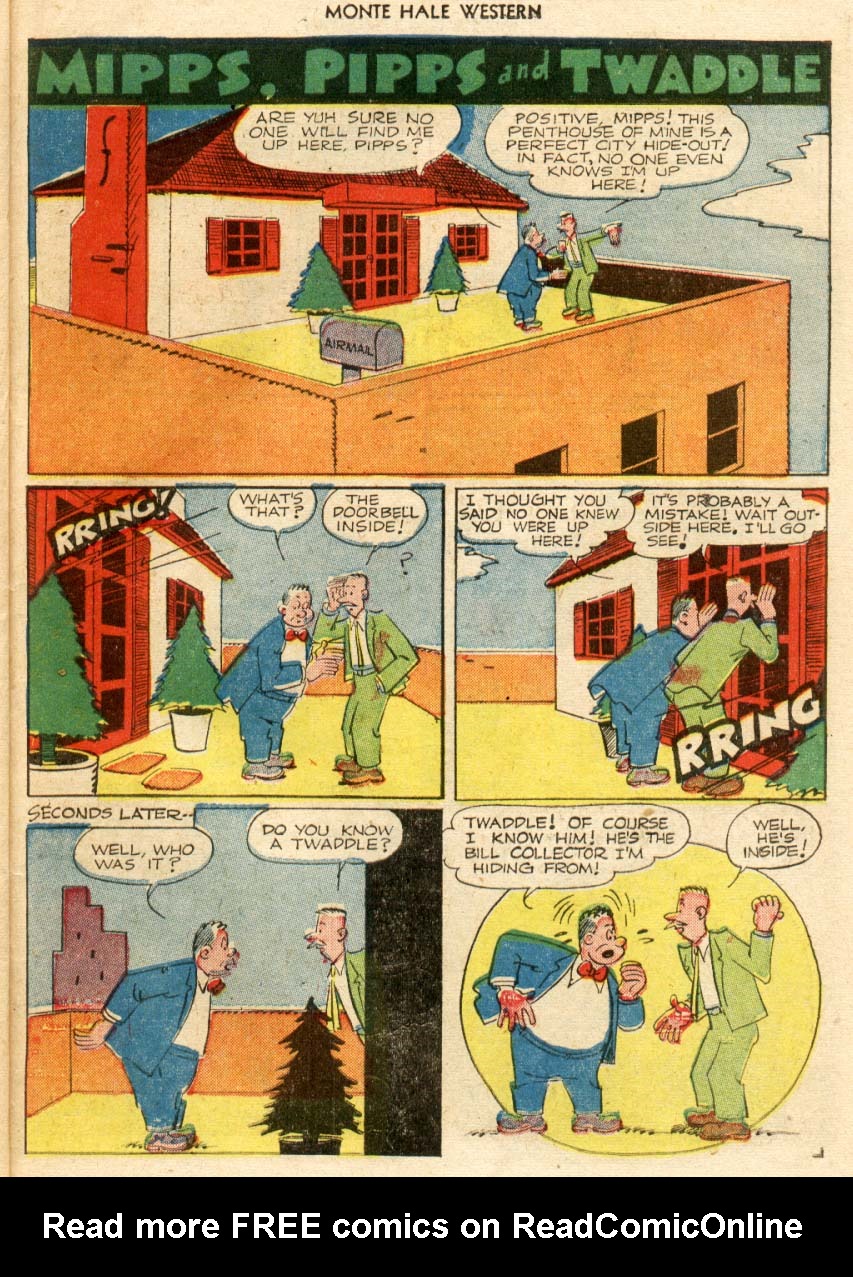 Read online Monte Hale Western comic -  Issue #58 - 38