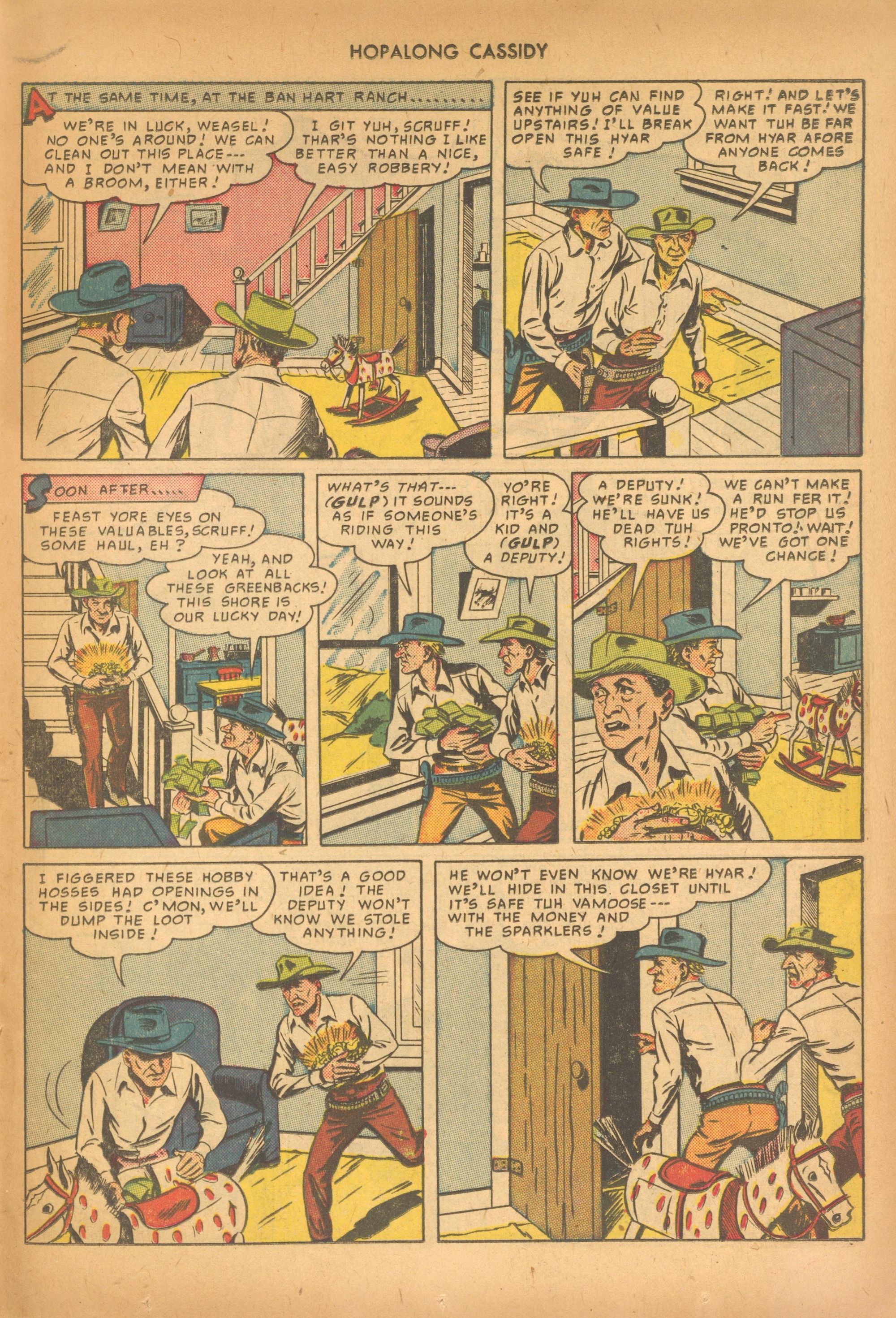 Read online Hopalong Cassidy comic -  Issue #43 - 27