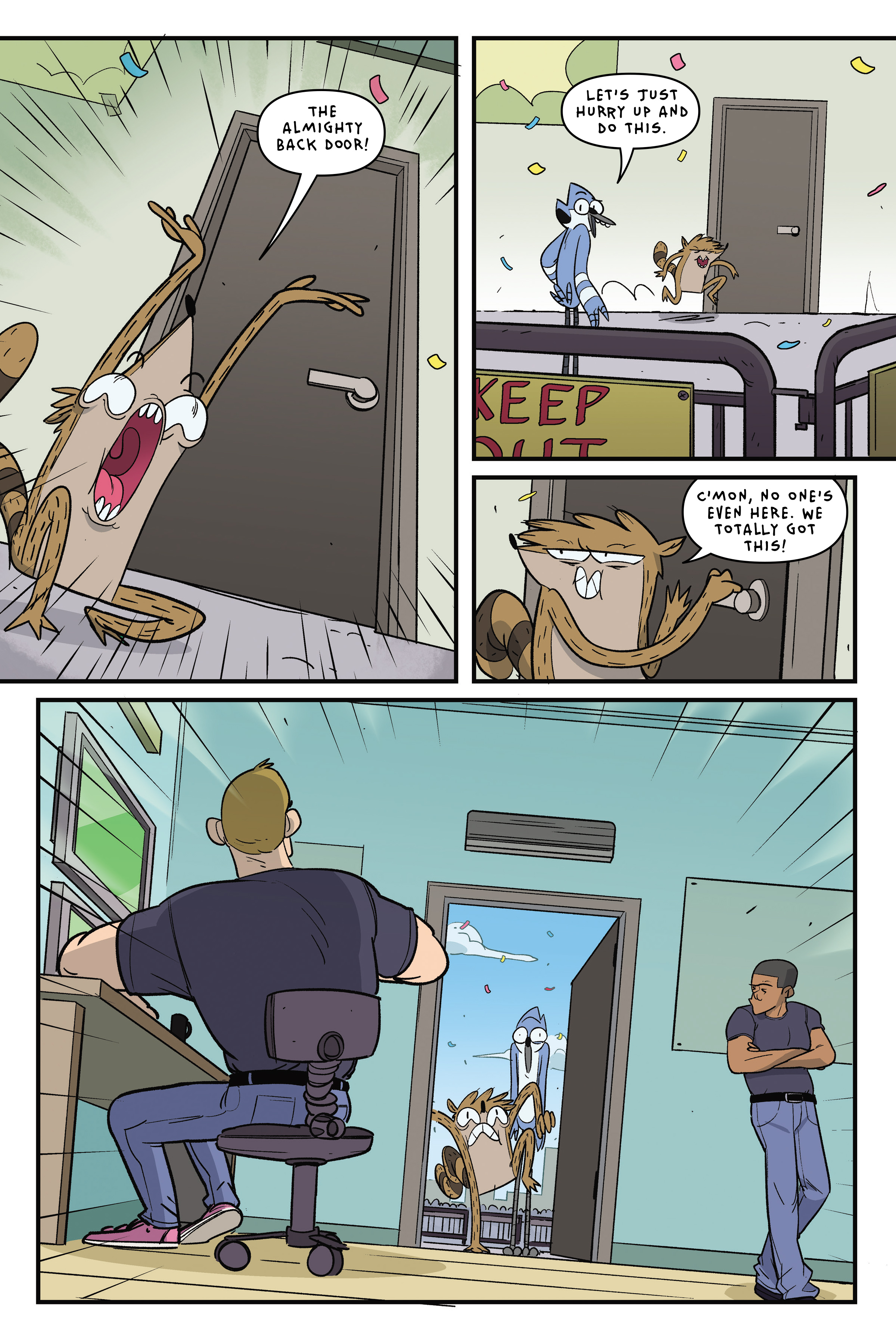 Read online Regular Show: Comic Conned comic -  Issue # TPB - 58
