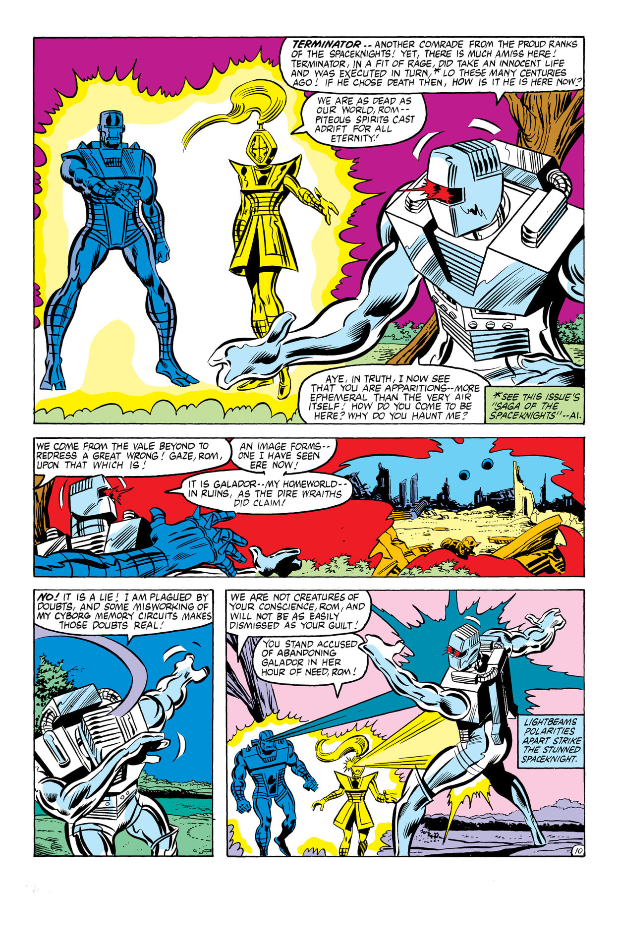 Read online Rom: The Original Marvel Years Omnibus comic -  Issue # TPB (Part 5) - 25