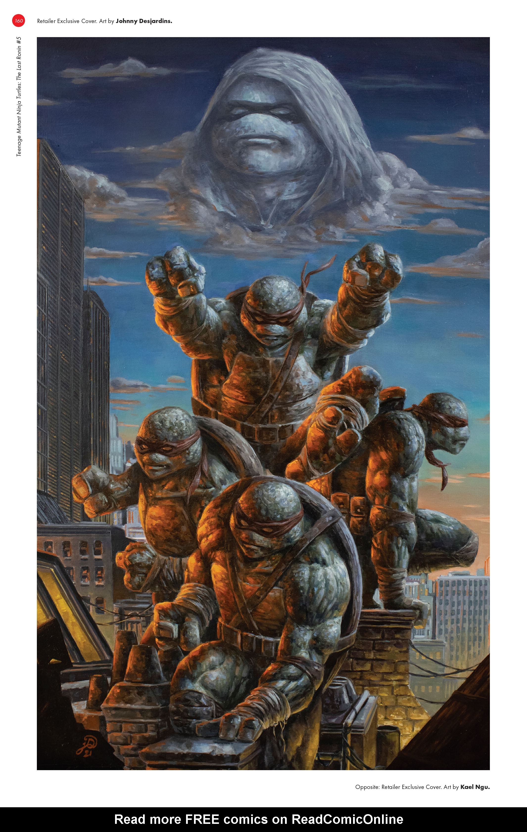 Read online Teenage Mutant Ninja Turtles: The Last Ronin - The Covers comic -  Issue # TPB (Part 2) - 54