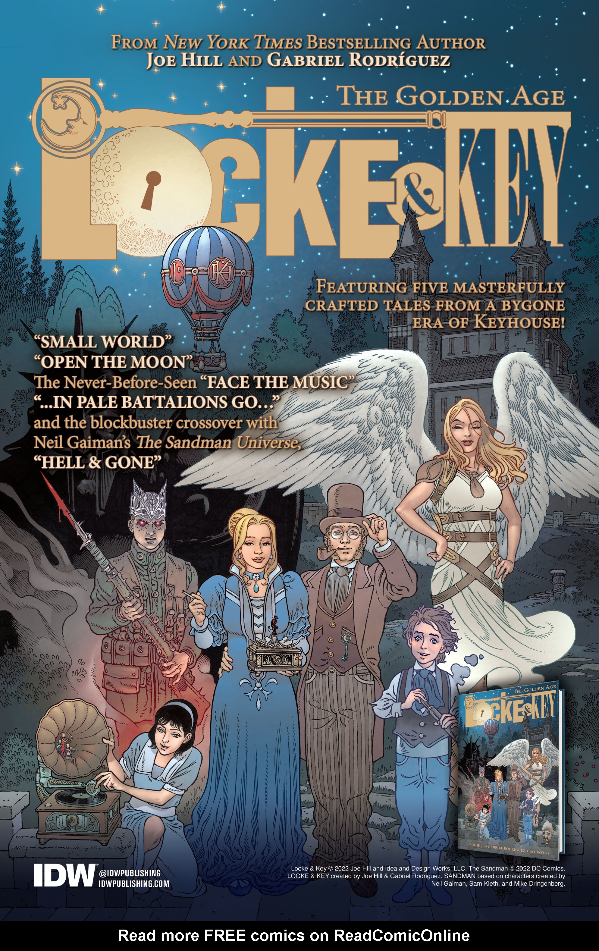 Read online Locke & Key: Welcome To Lovecraft #1: 15th Anniversary Edition comic -  Issue #1: 15th Anniversary Edition Full - 45
