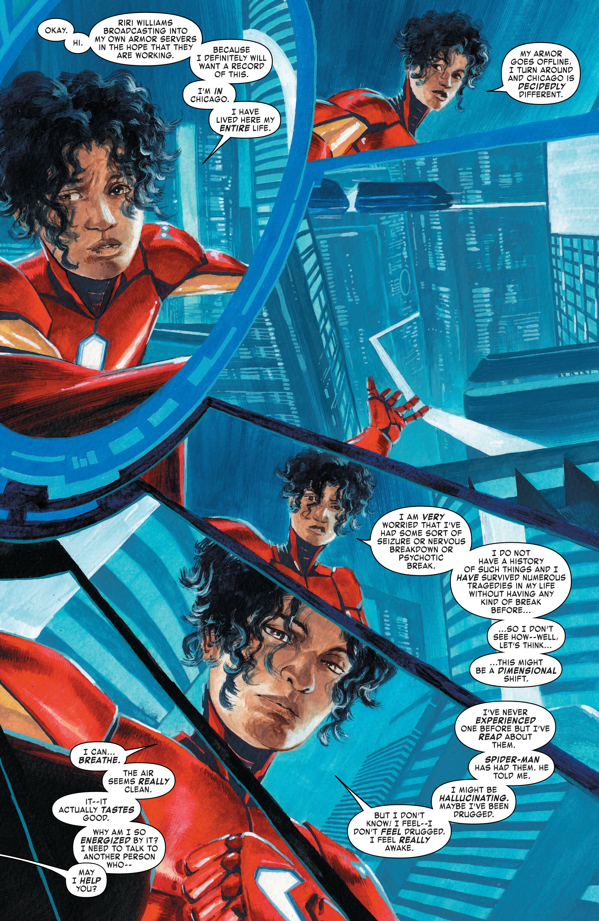 Read online Marvel-Verse: Ironheart comic -  Issue # TPB - 10