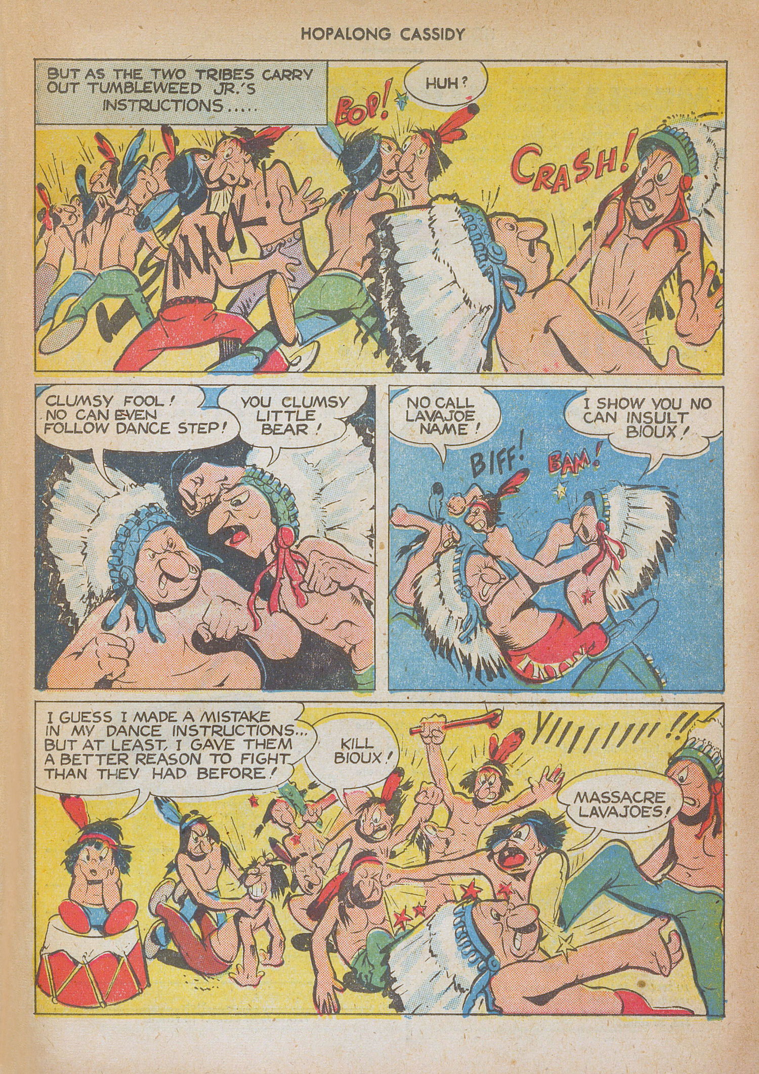 Read online Hopalong Cassidy comic -  Issue #28 - 39