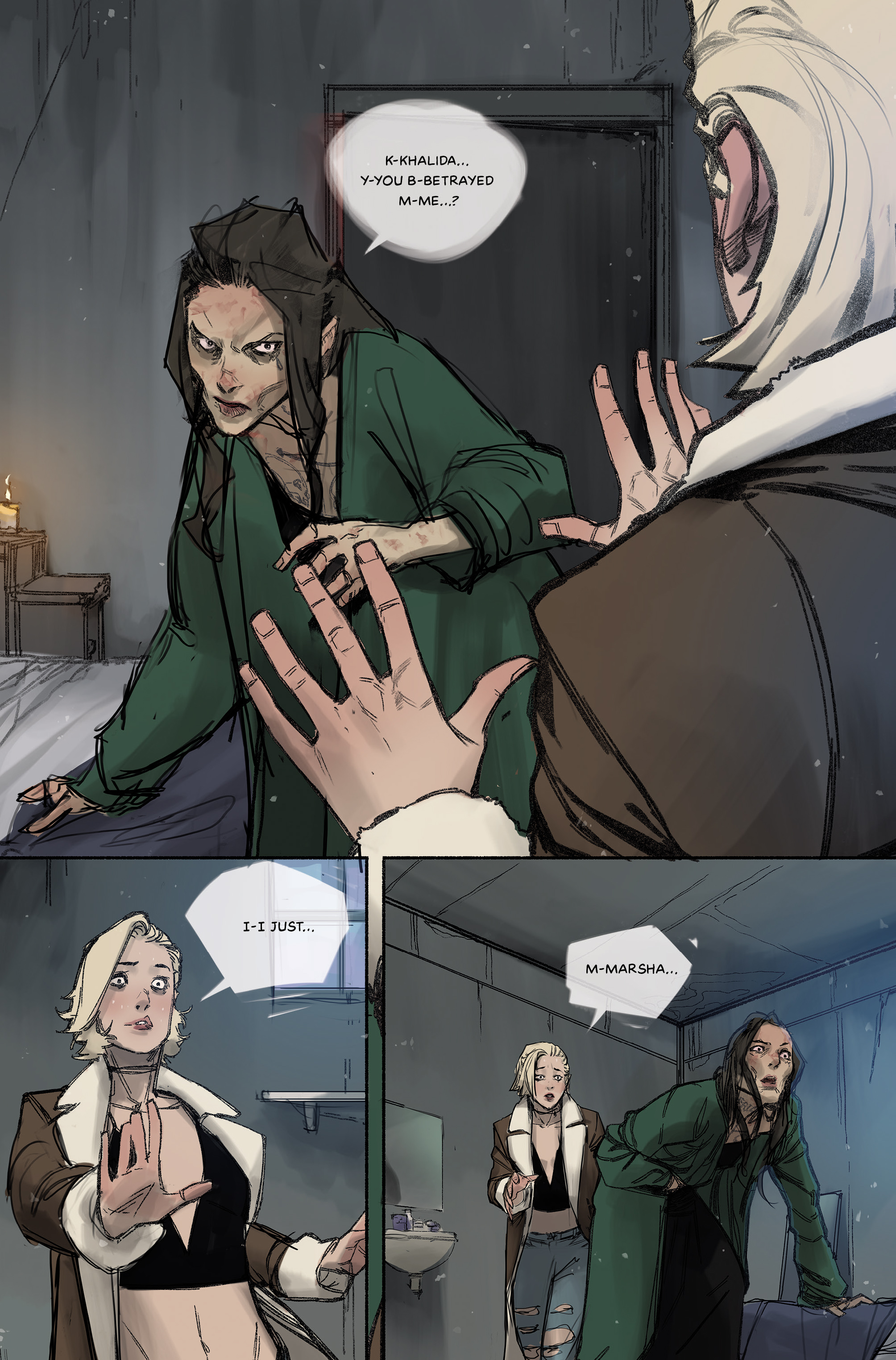 Read online Gumaa: The Beginning of Her comic -  Issue #2 - 12