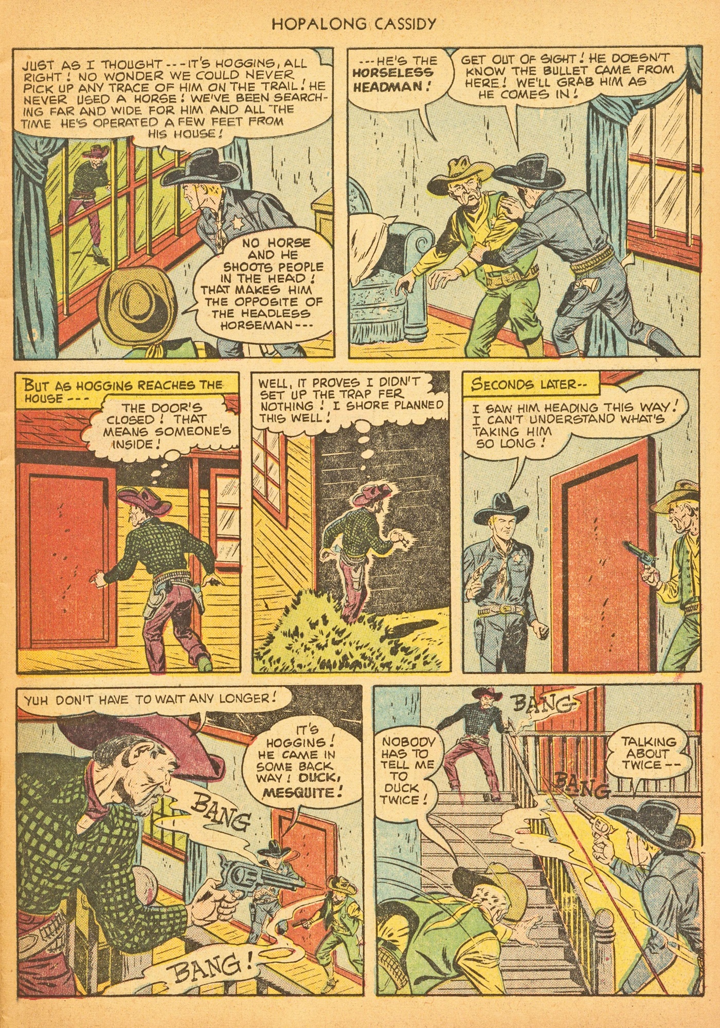 Read online Hopalong Cassidy comic -  Issue #54 - 7