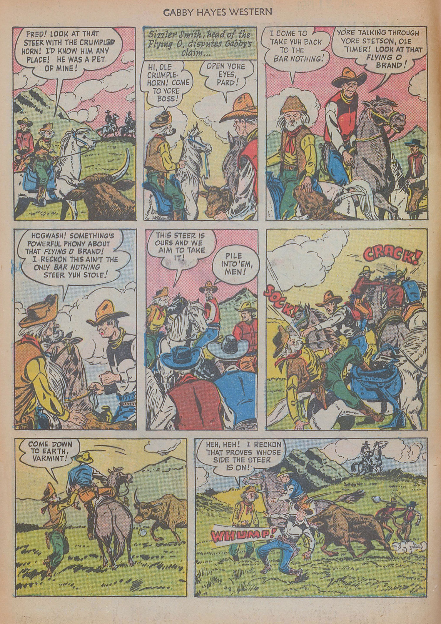 Read online Gabby Hayes Western comic -  Issue #22 - 4