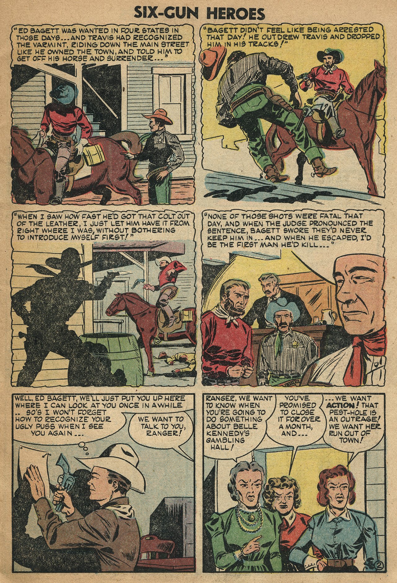 Read online Six-Gun Heroes comic -  Issue #29 - 11