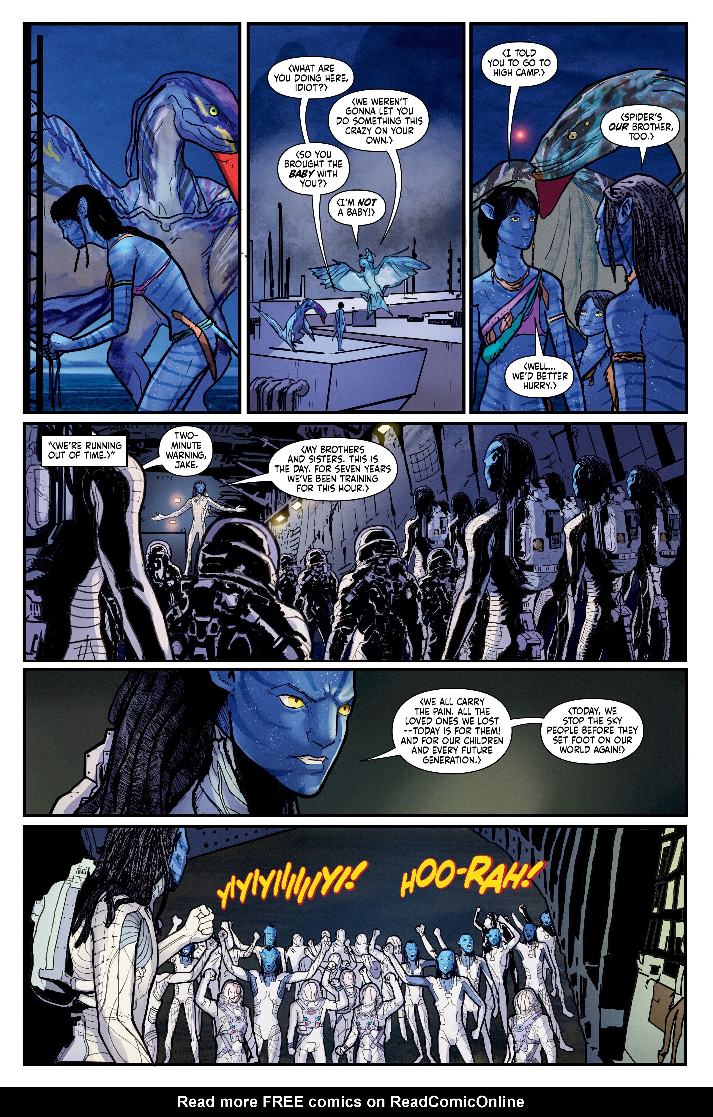 Read online Avatar: The High Ground comic -  Issue # _Library Edition (Part 2) - 8