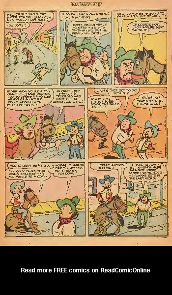 Read online Ken Maynard Western comic -  Issue #6 - 15