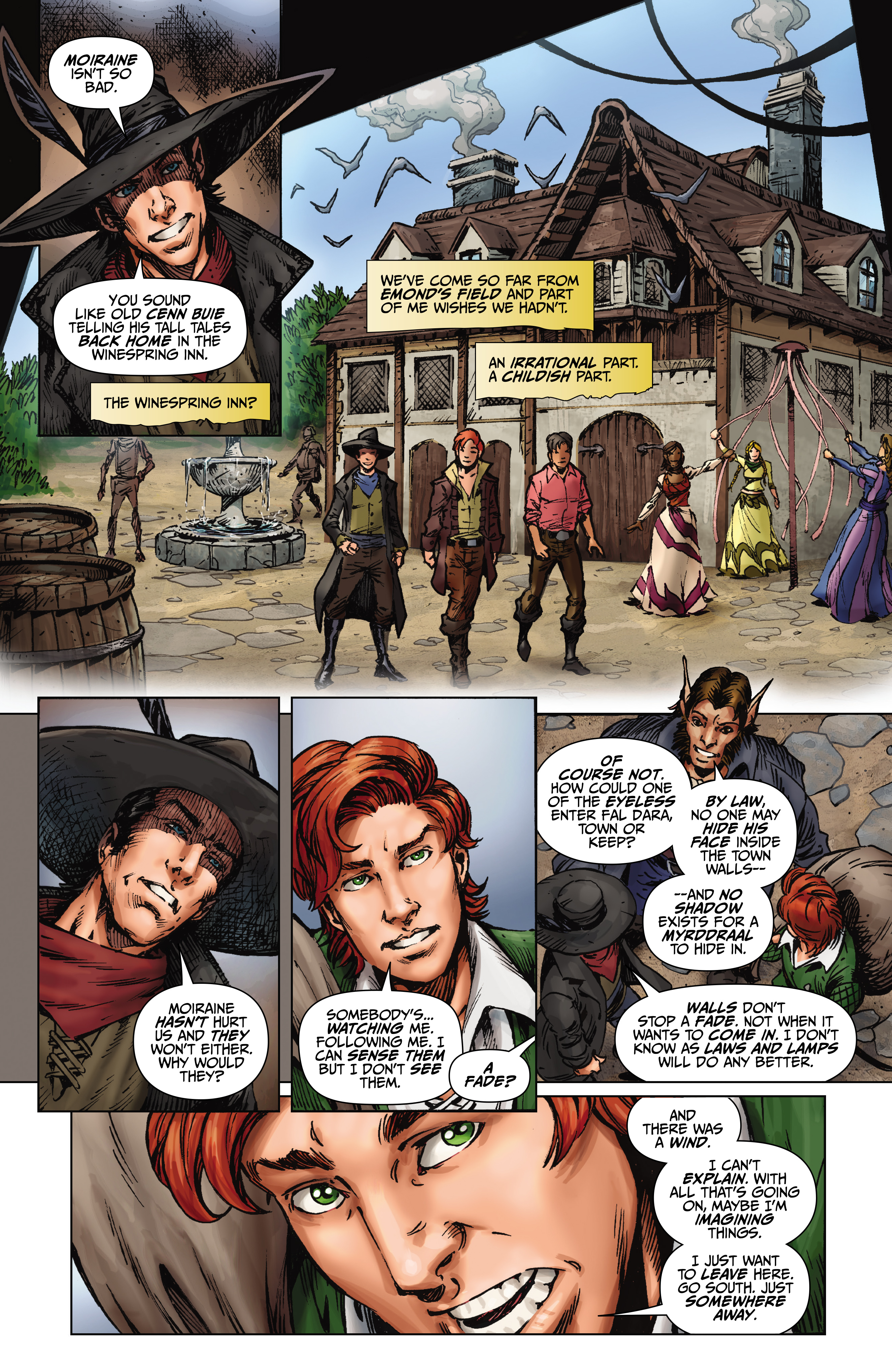 Read online Robert Jordan's The Wheel of Time: The Great Hunt comic -  Issue #3 - 7