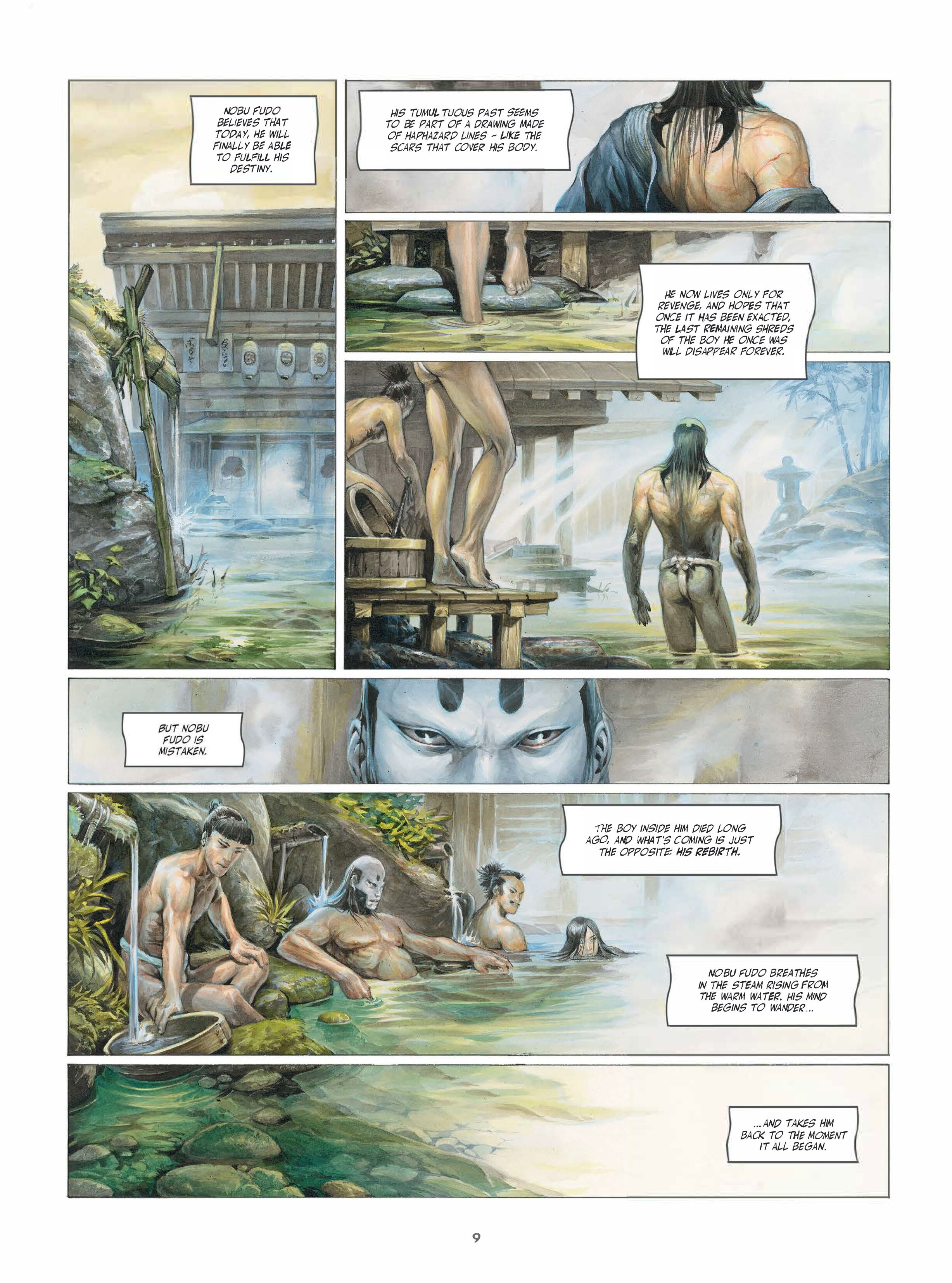 Read online Legends of the Pierced Veil: The Mask of Fudo comic -  Issue # TPB (Part 1) - 9
