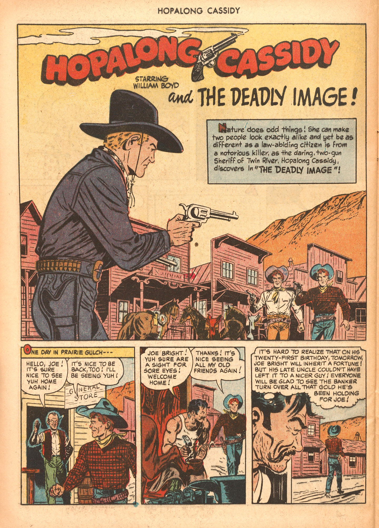 Read online Hopalong Cassidy comic -  Issue #47 - 40