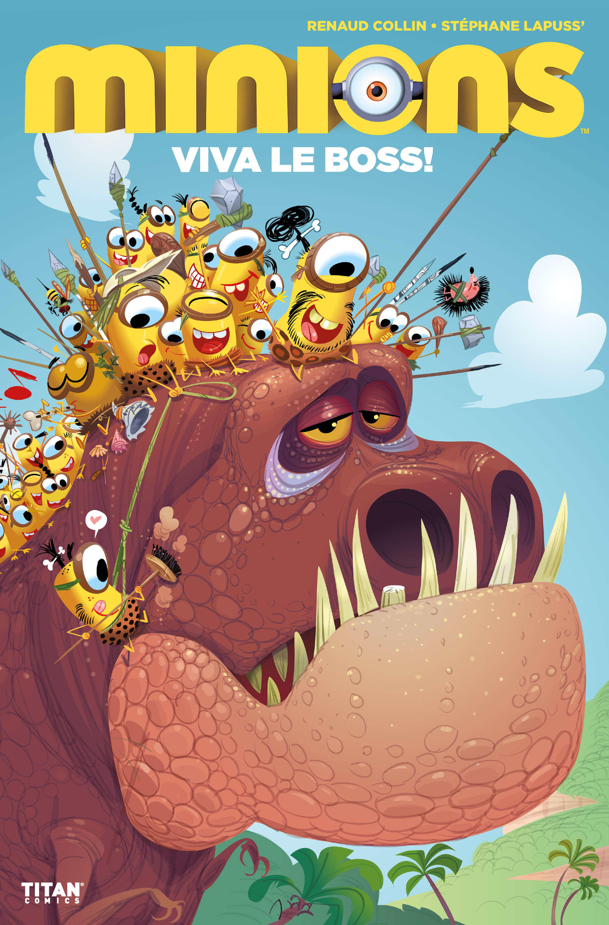 Read online Minions Viva Le Boss! comic -  Issue #1 - 1