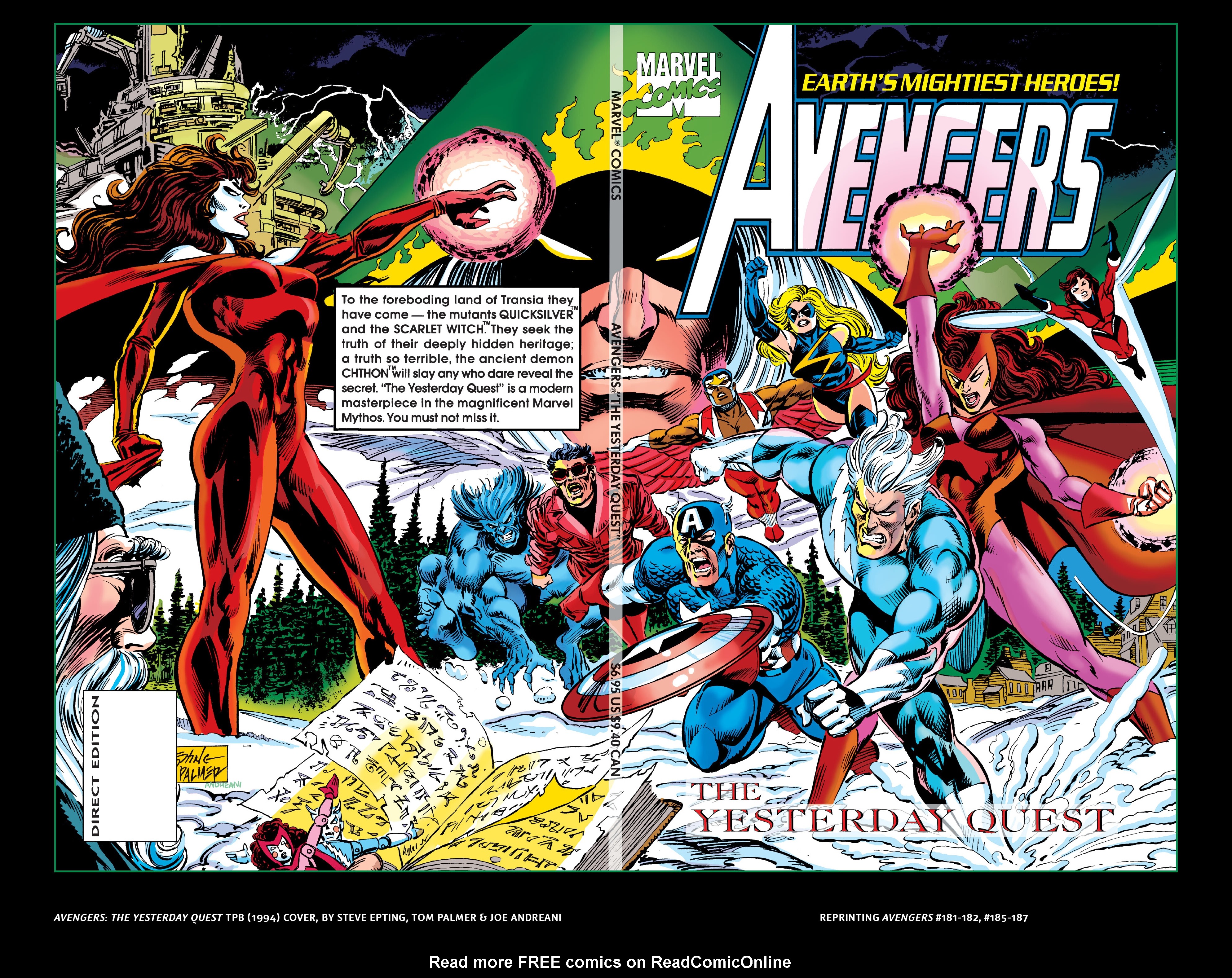 Read online Avengers Epic Collection: The Yesterday Quest comic -  Issue # TPB (Part 5) - 88