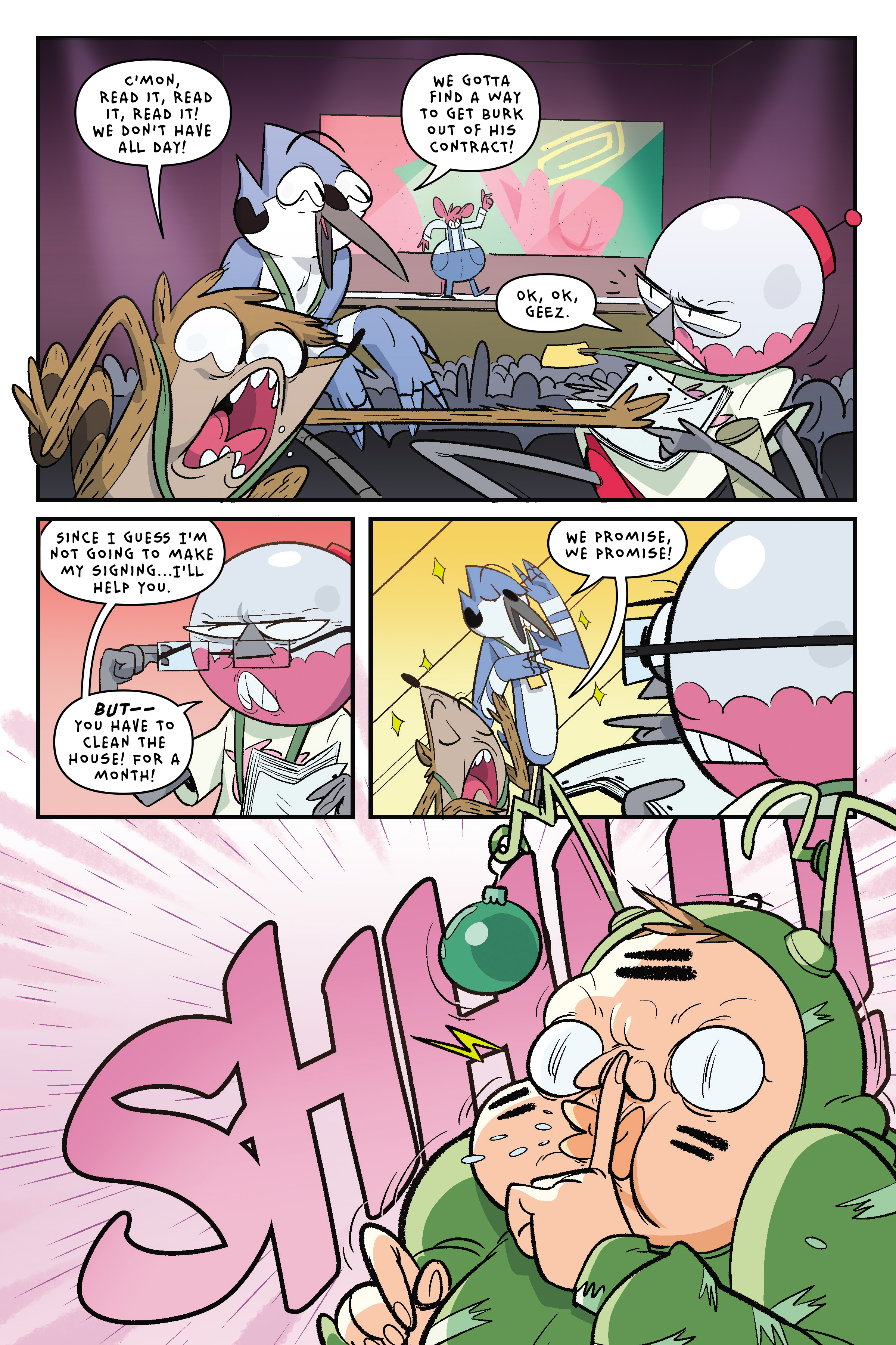 Read online Regular Show: Comic Conned comic -  Issue # TPB - 114