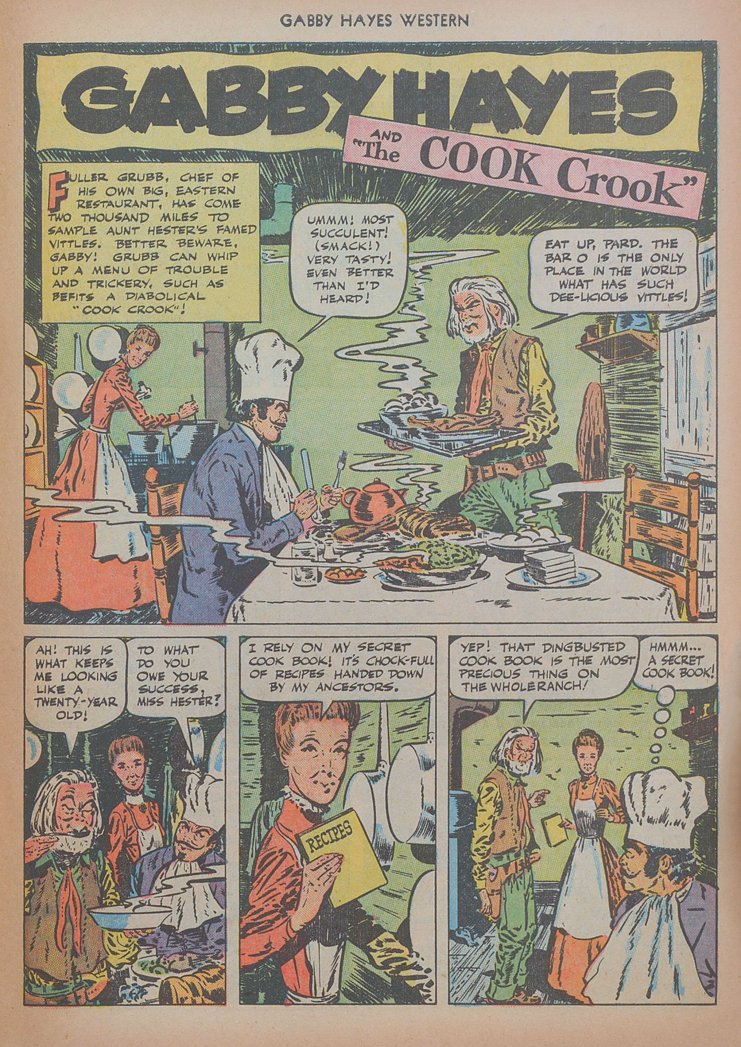 Read online Gabby Hayes Western comic -  Issue #14 - 27