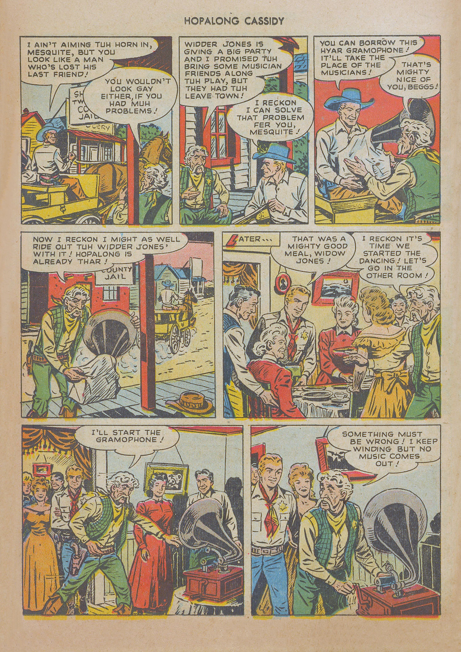 Read online Hopalong Cassidy comic -  Issue #25 - 26