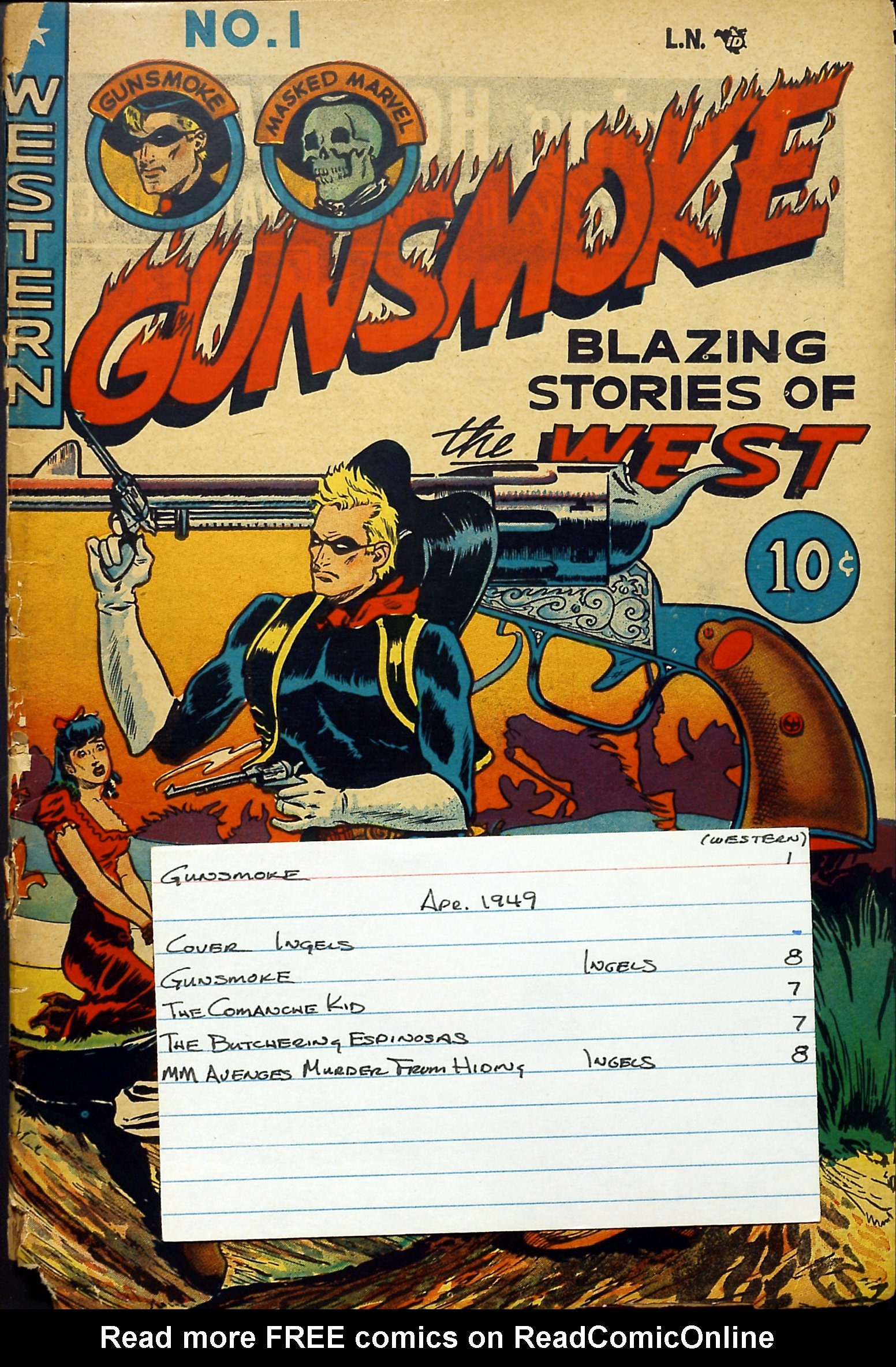 Read online Gunsmoke comic -  Issue #1 - 37