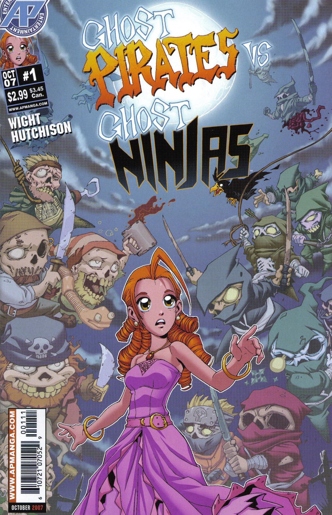 Read online Ghost Pirates Vs. Ghost Ninjas comic -  Issue # Full - 1