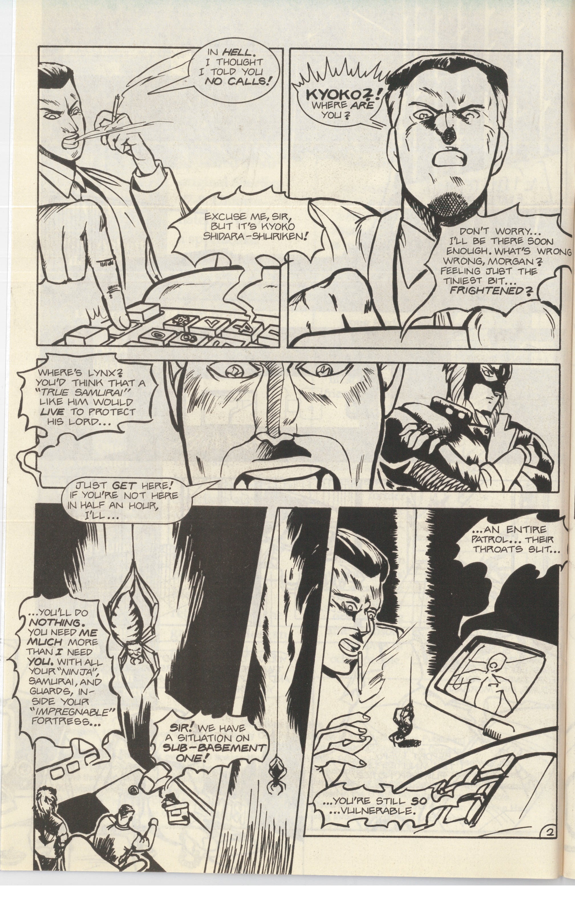 Read online Shuriken (1991) comic -  Issue #3 - 4