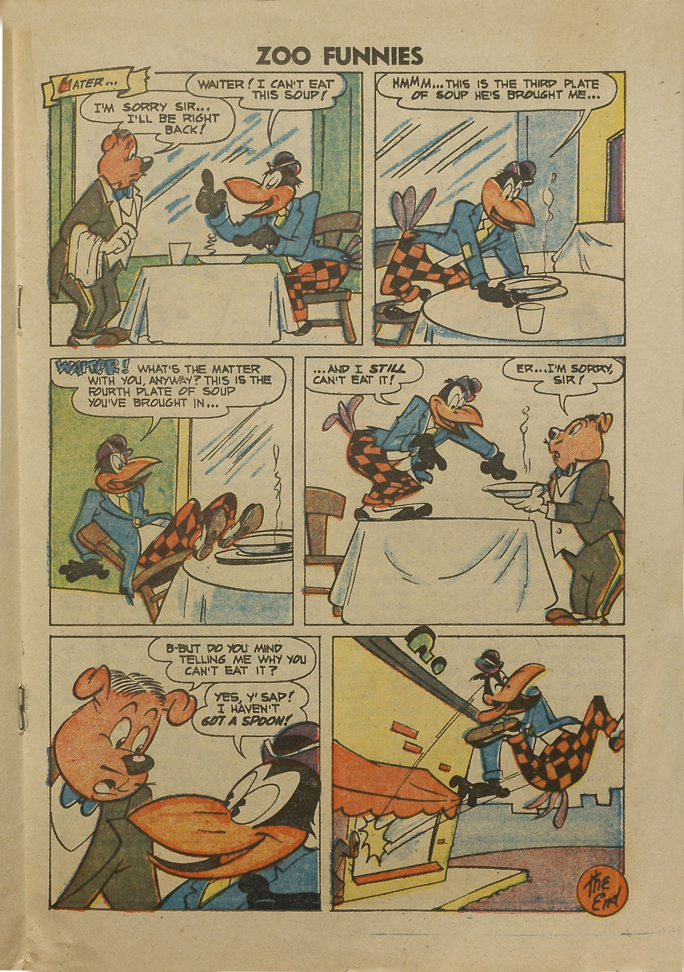 Read online Zoo Funnies comic -  Issue #4 - 18