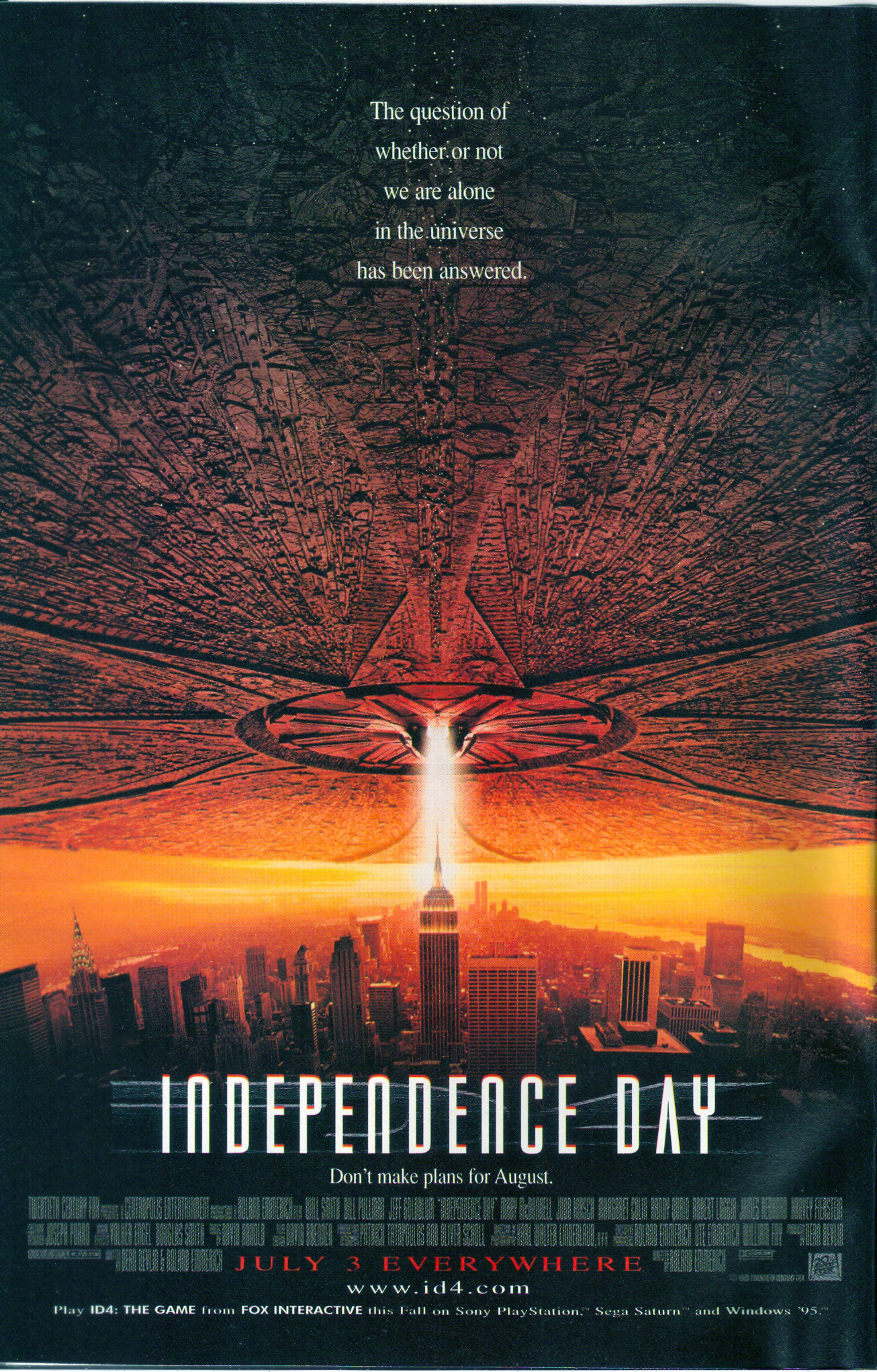 Read online Independence Day (1996) comic -  Issue #0 - 2