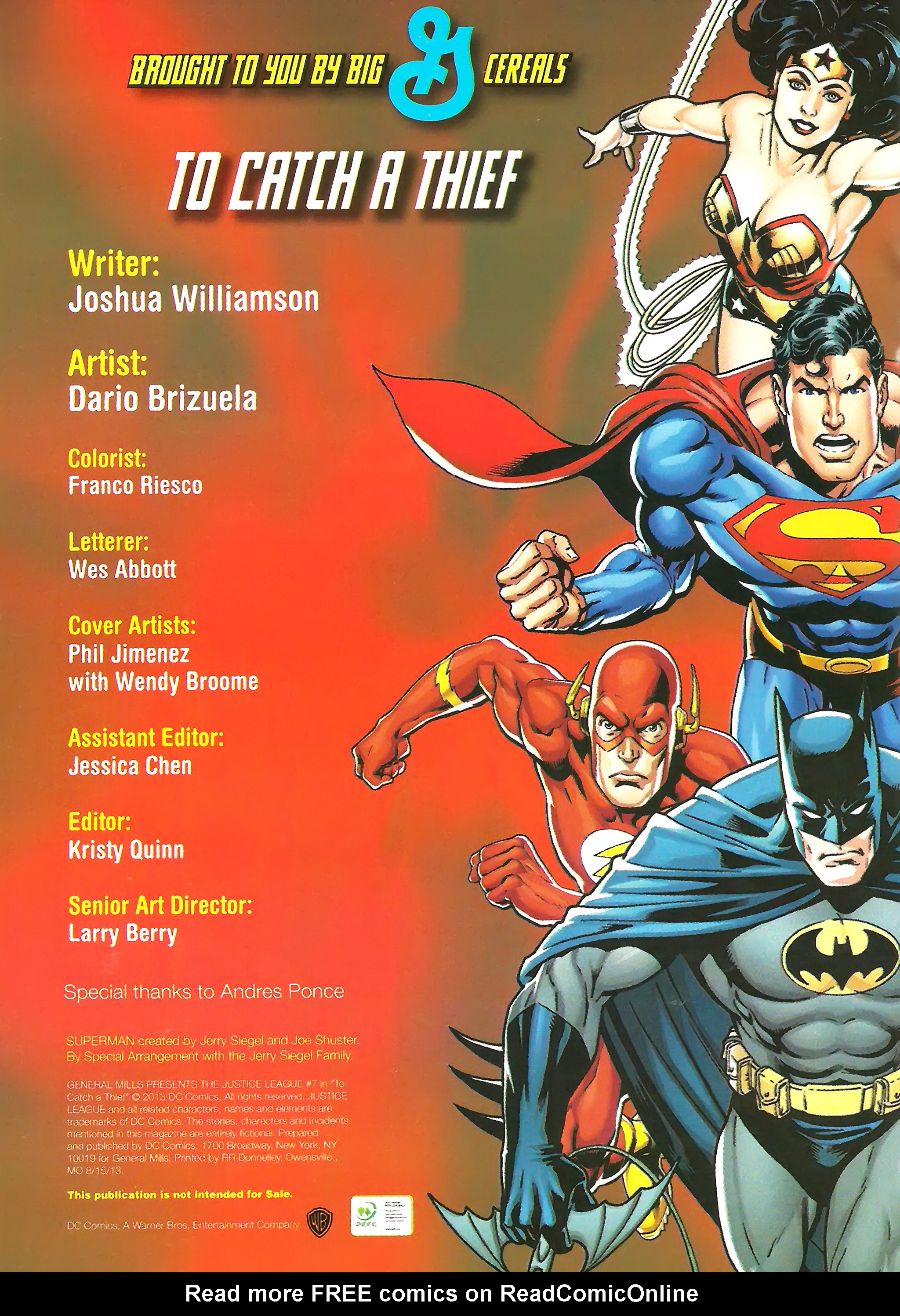 Read online General Mills Presents: Justice League (2011) comic -  Issue #7 - 2