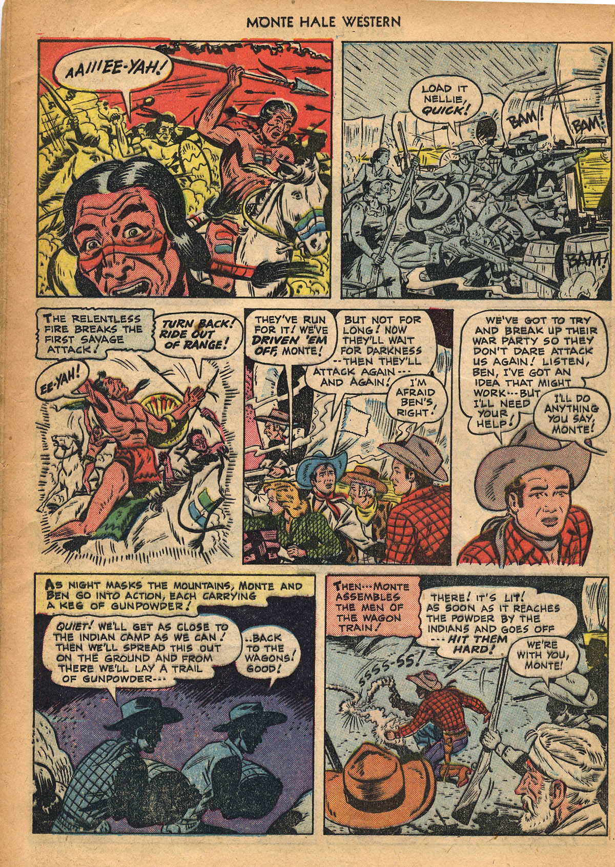 Read online Monte Hale Western comic -  Issue #44 - 13