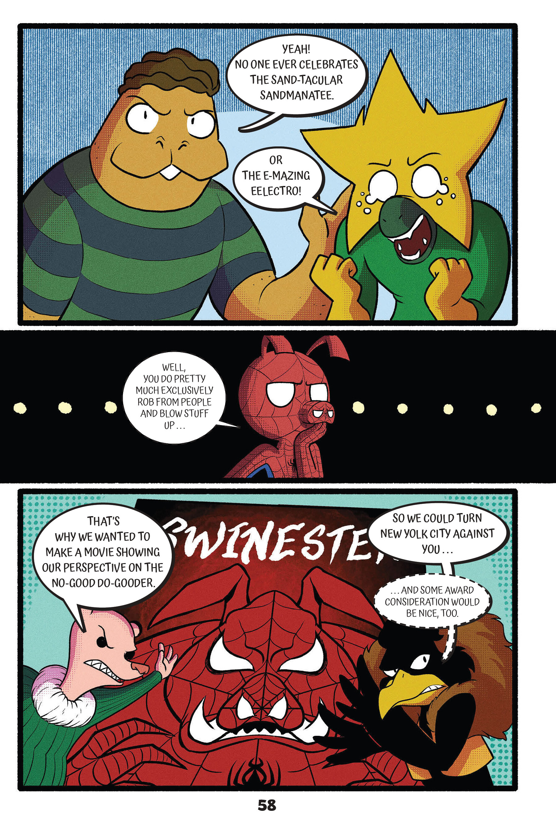 Read online Spider-Ham: Hollywood May-Ham comic -  Issue # TPB - 57