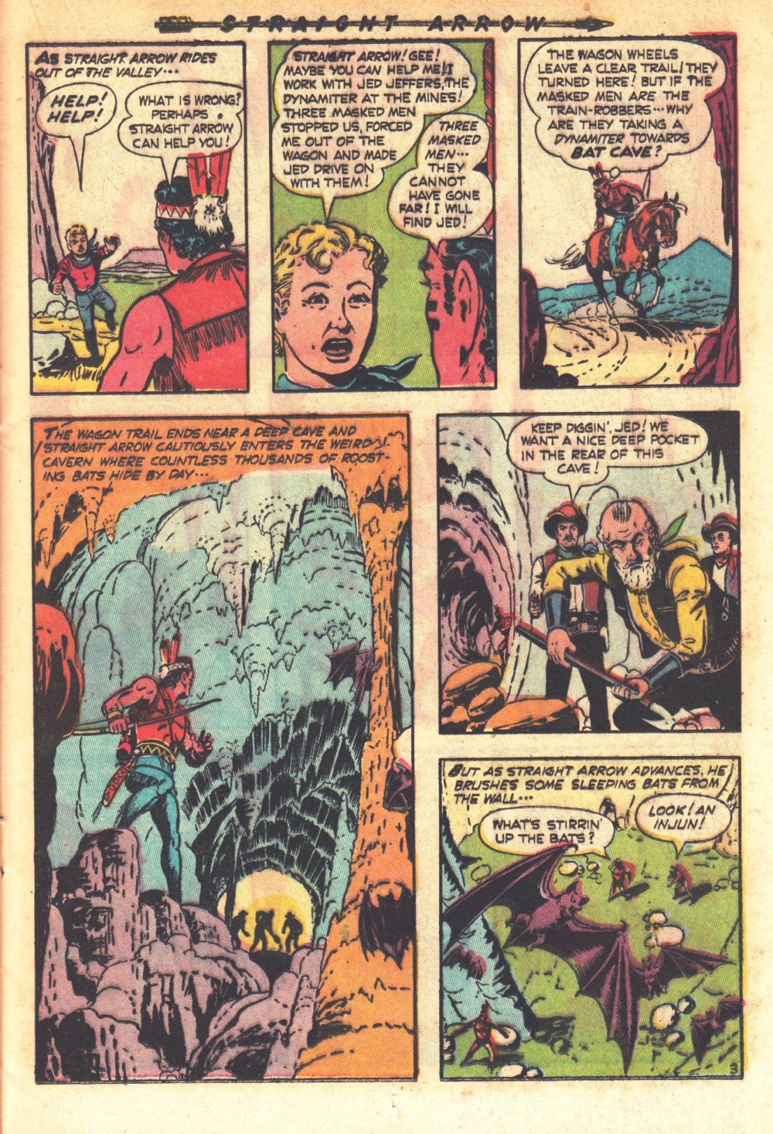 Read online Straight Arrow comic -  Issue #17 - 13