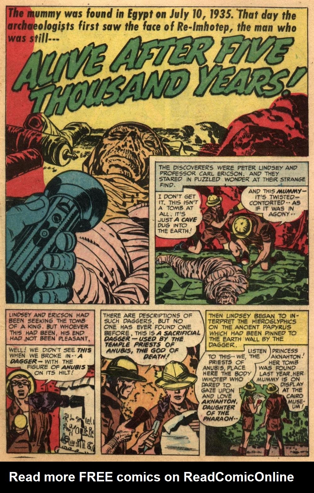 Read online Black Magic (1950) comic -  Issue #28 - 17