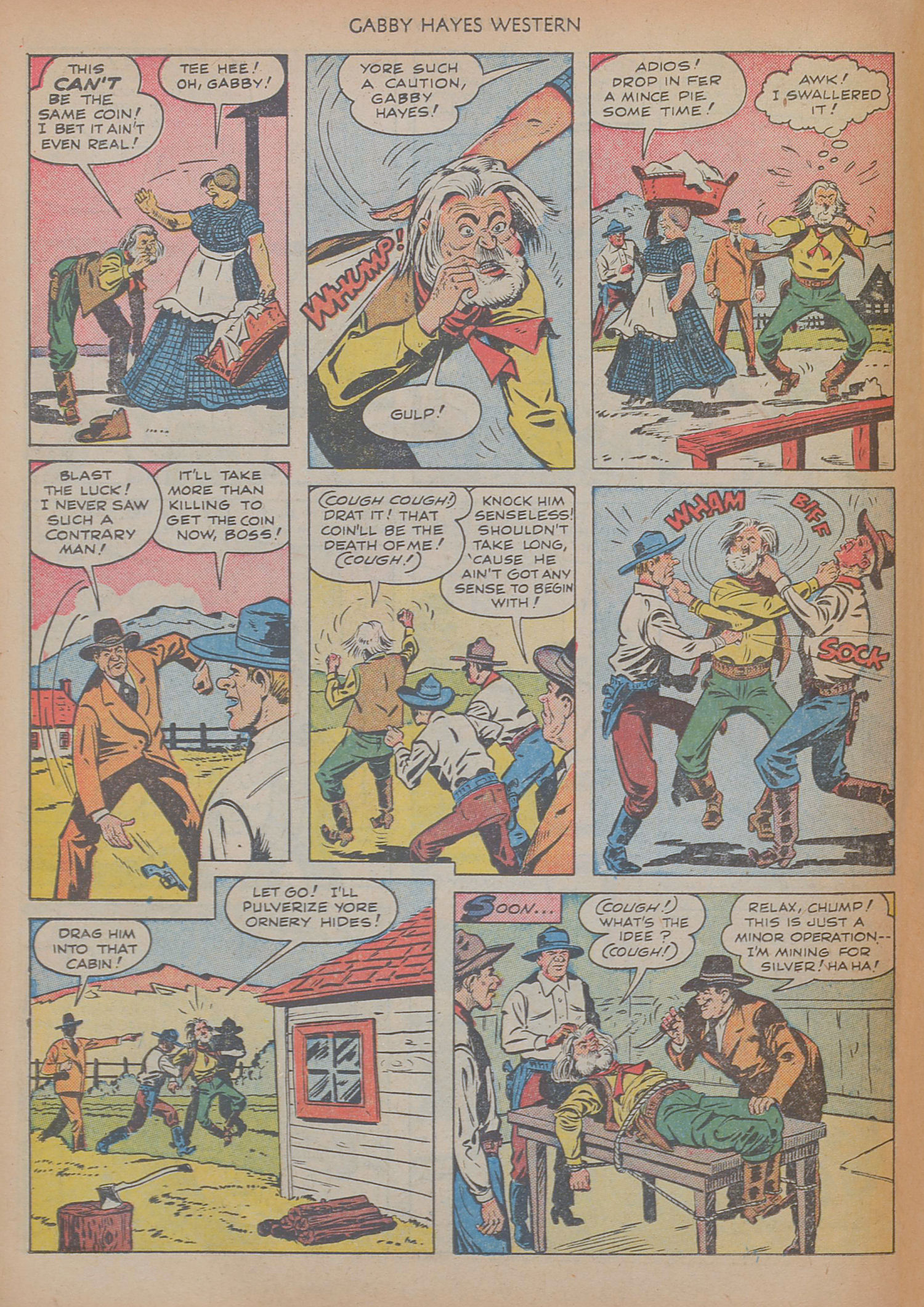 Read online Gabby Hayes Western comic -  Issue #22 - 30