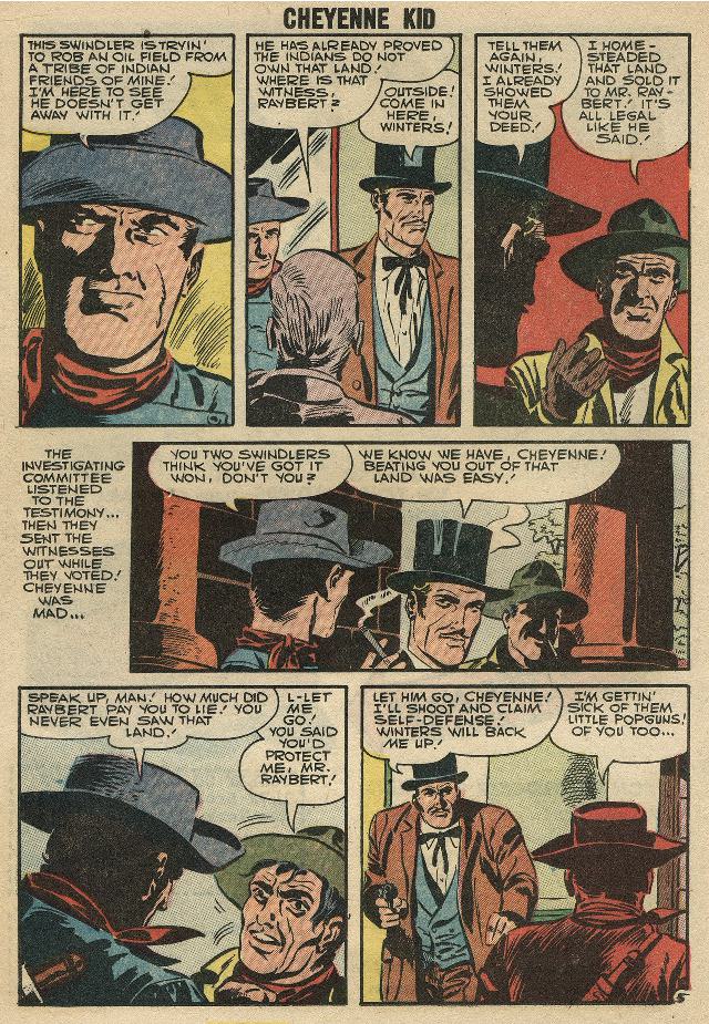 Read online Cheyenne Kid comic -  Issue #8 - 17