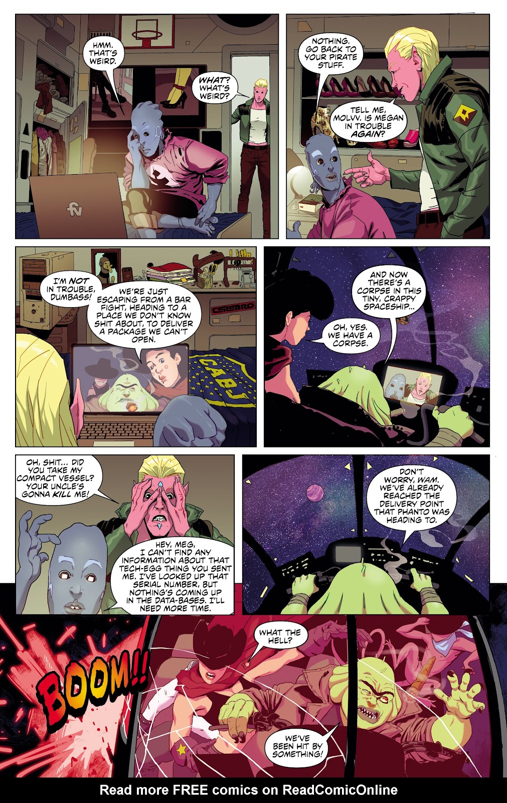 Machine Girl & the Space Hell Engels issue 1 - Page 20