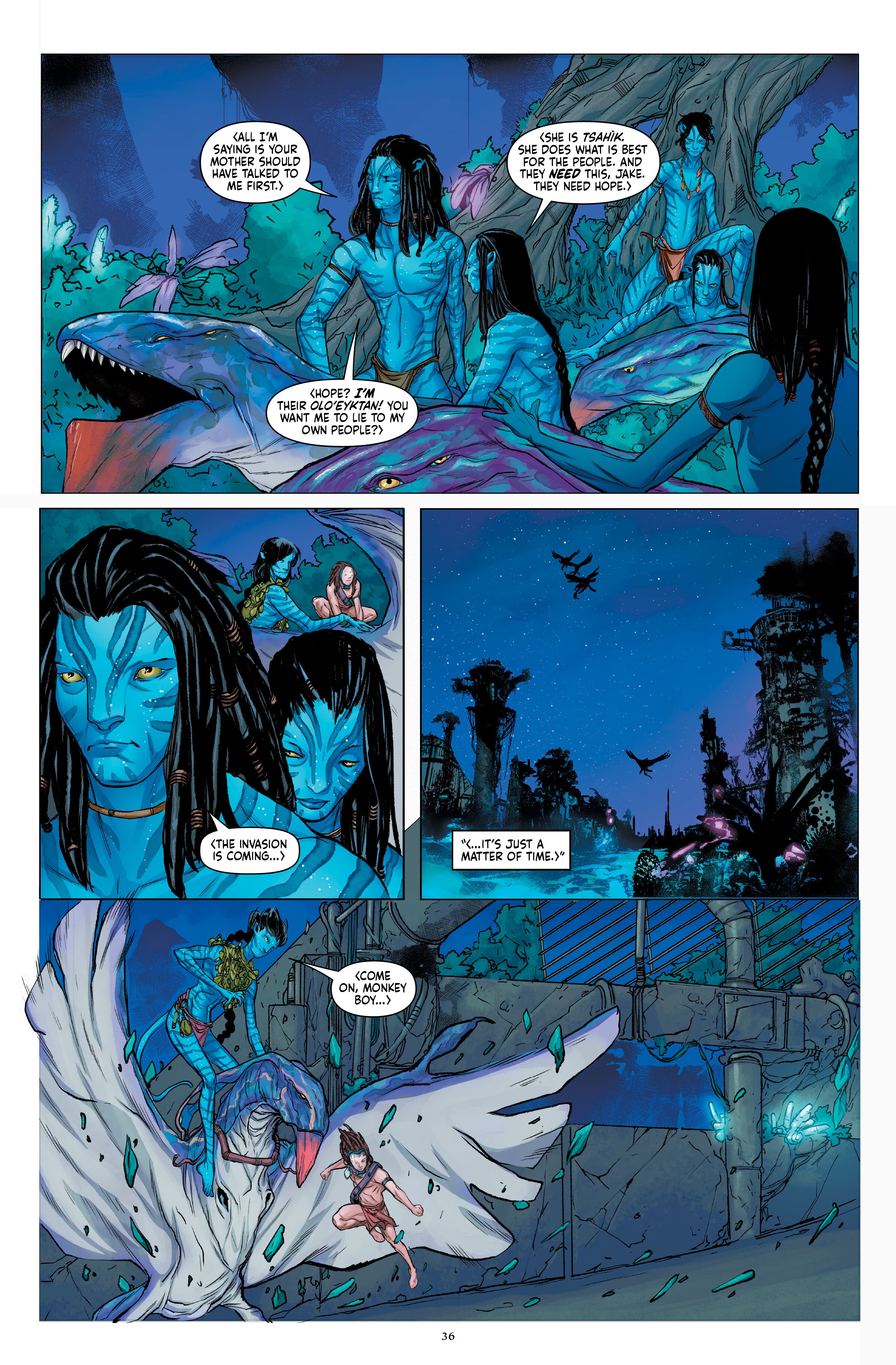 Read online Avatar: The High Ground comic -  Issue # _Library Edition (Part 1) - 38