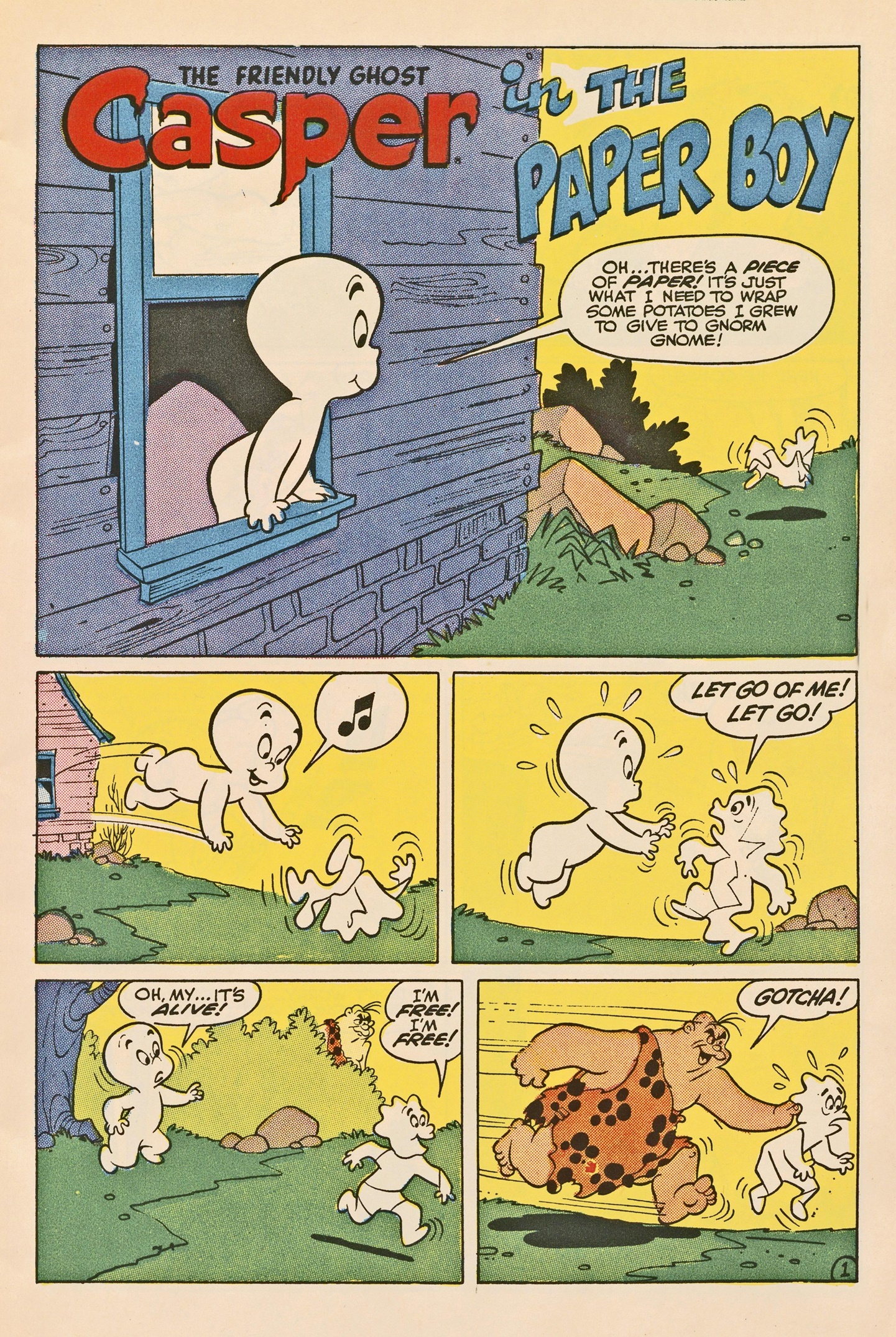 Read online Casper the Friendly Ghost (1991) comic -  Issue #4 - 5
