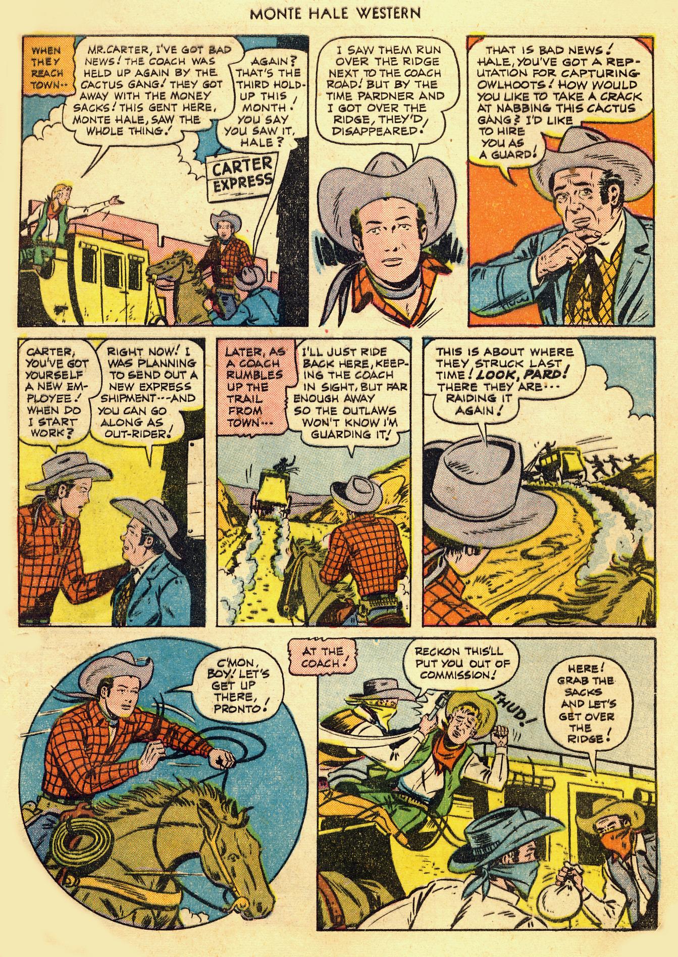 Read online Monte Hale Western comic -  Issue #53 - 4