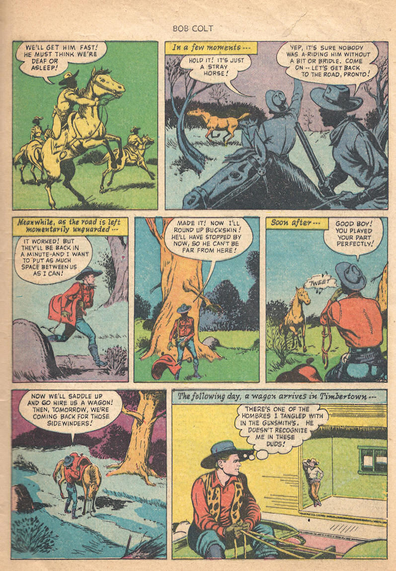 Read online Bob Colt Western comic -  Issue #1 - 9